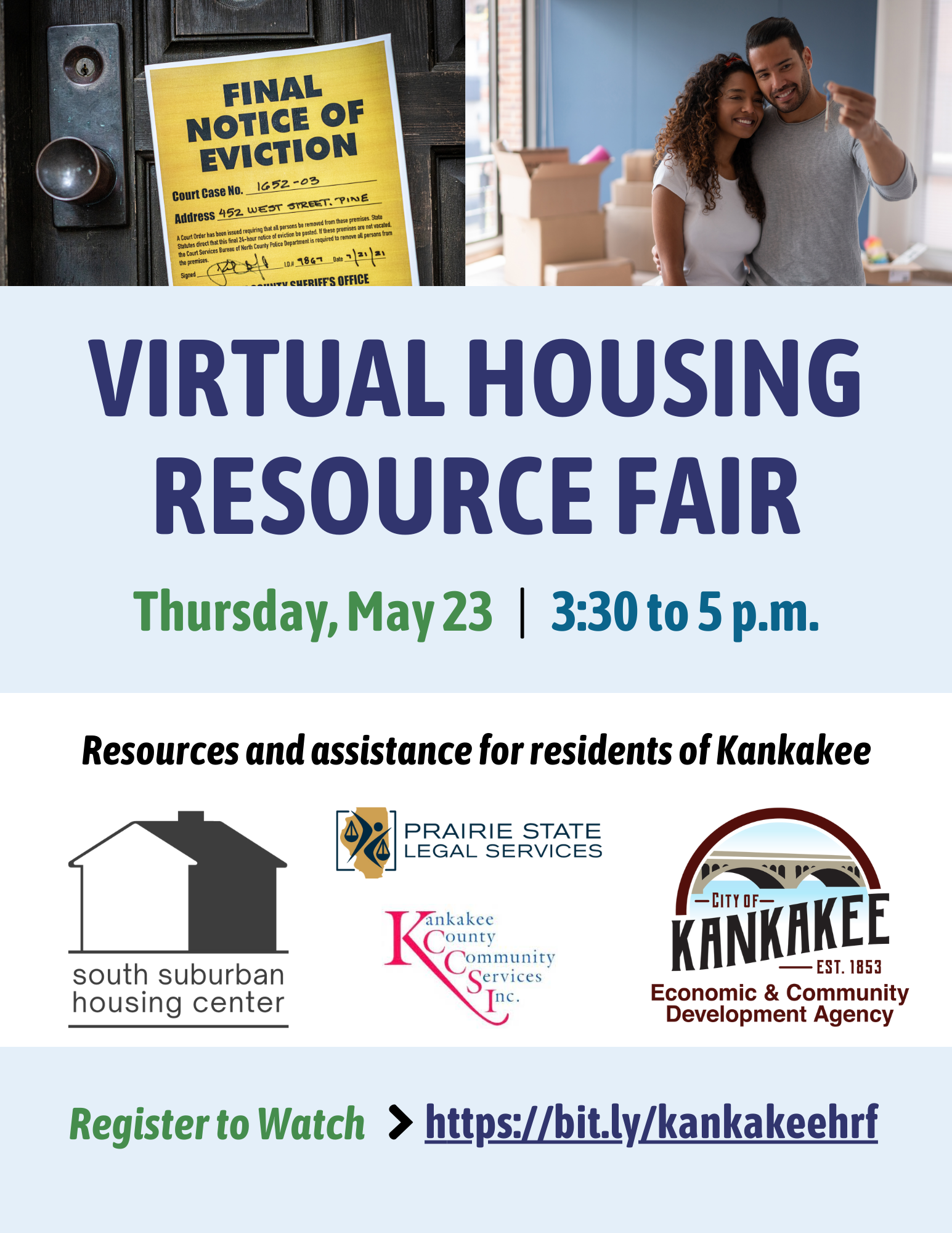 Kankakee Virtual Housing Resource Fair