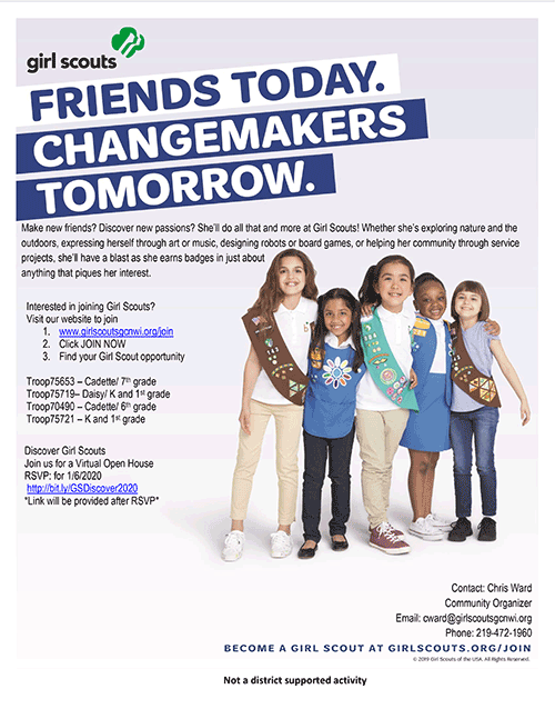 Interested in joining Girl Scouts?