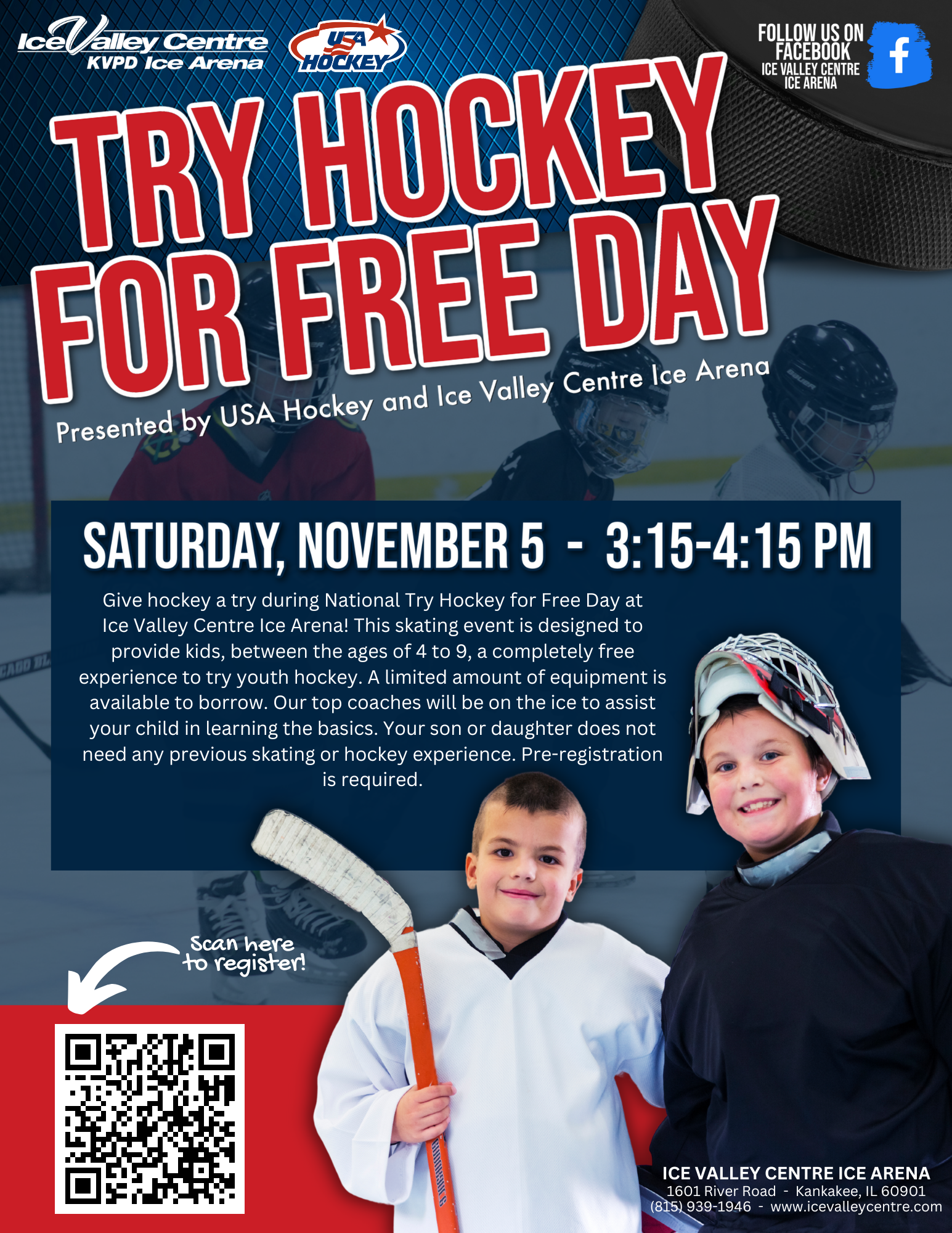 National Try Hockey for Free Day