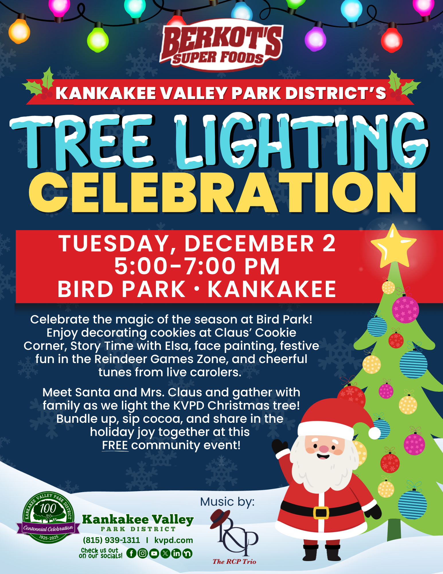 KVPD Tree Lighting Celebration