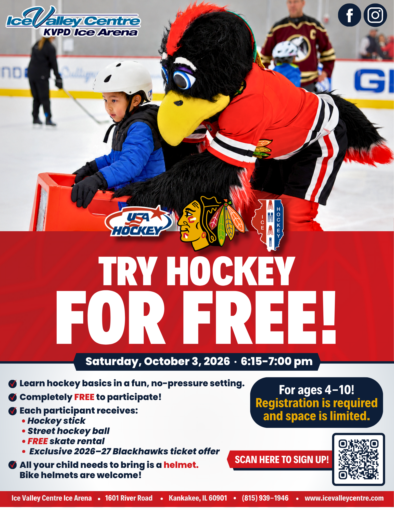 Try Hockey for Free