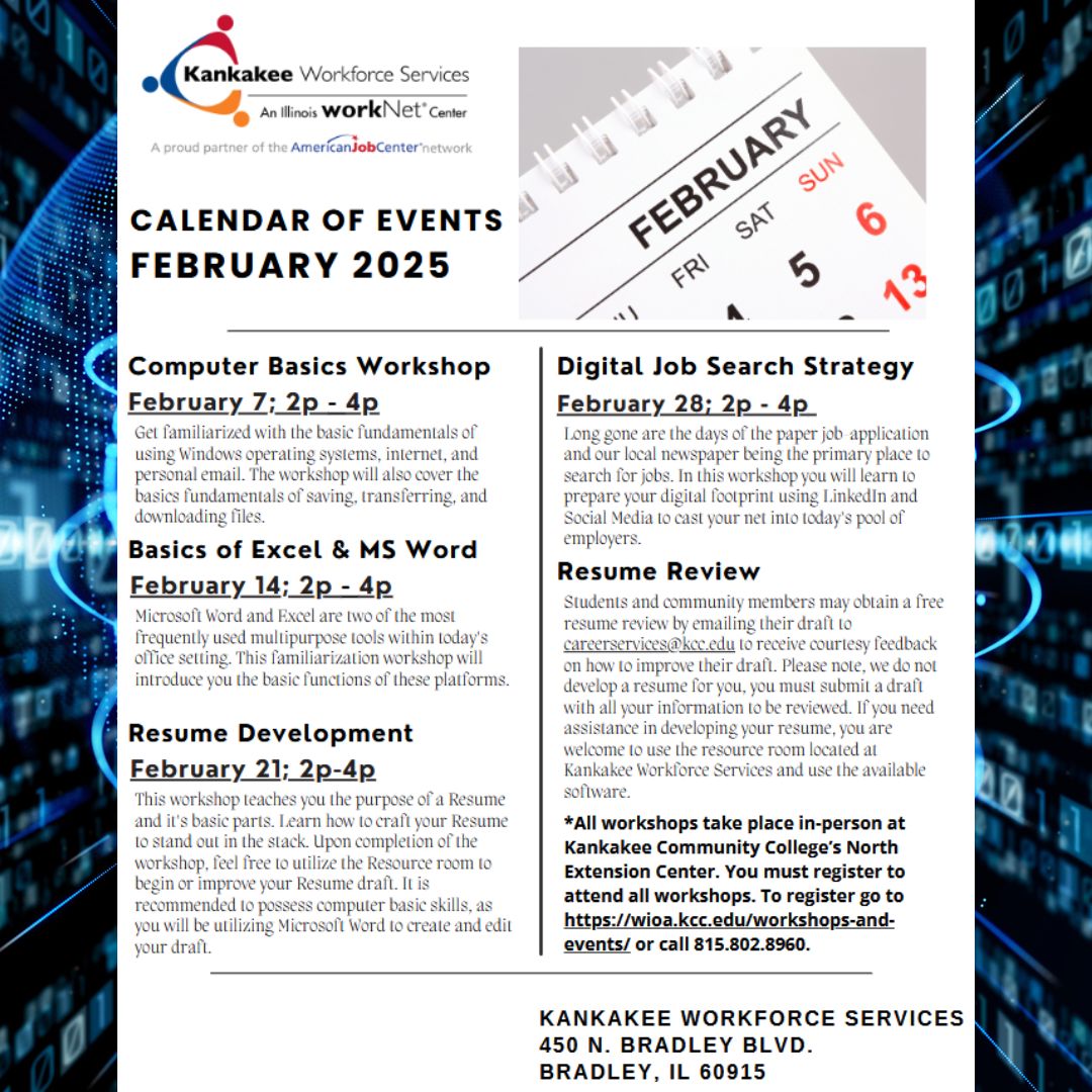 KCC Free Digital Job Search Strategy Workshop