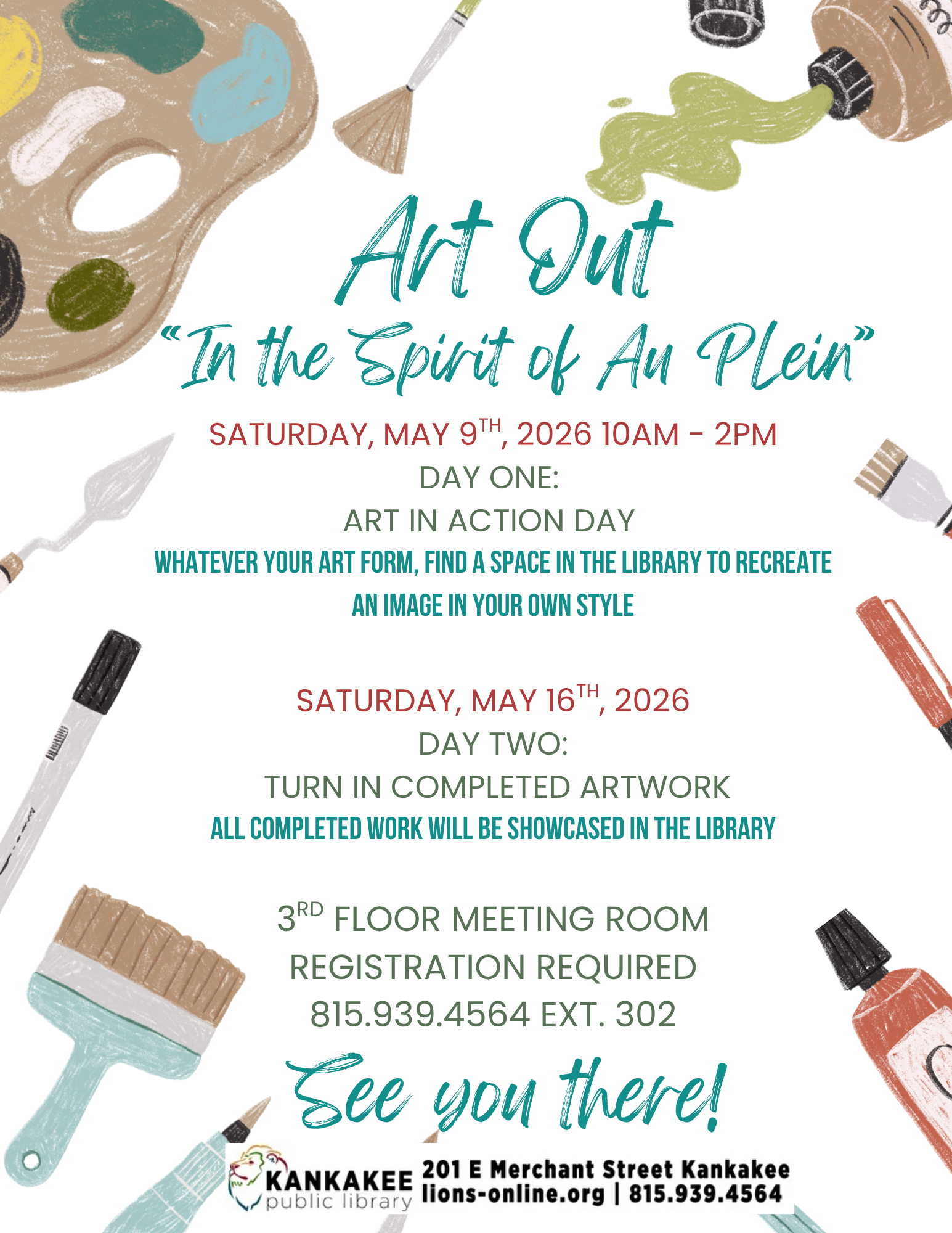 Art Out (in the Spirit of Au Plein)