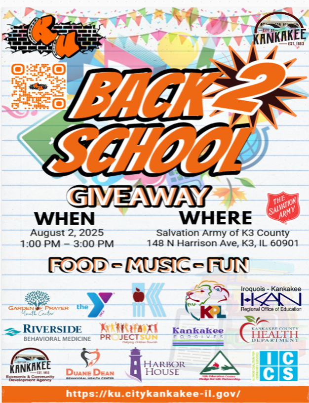 Kankakee United Back 2 School Giveaway
