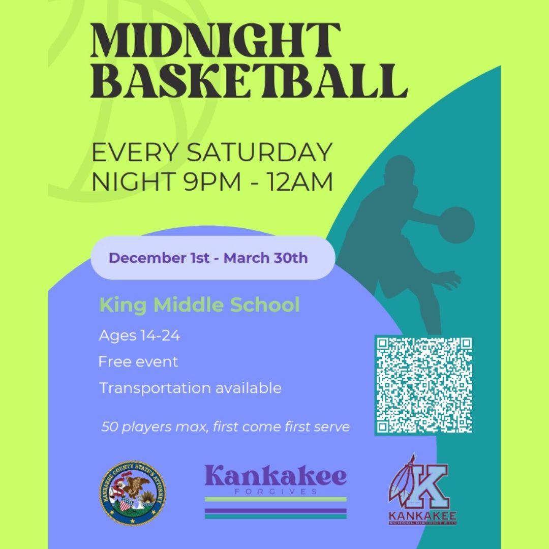 Midnight Basketball is launching on December 2nd