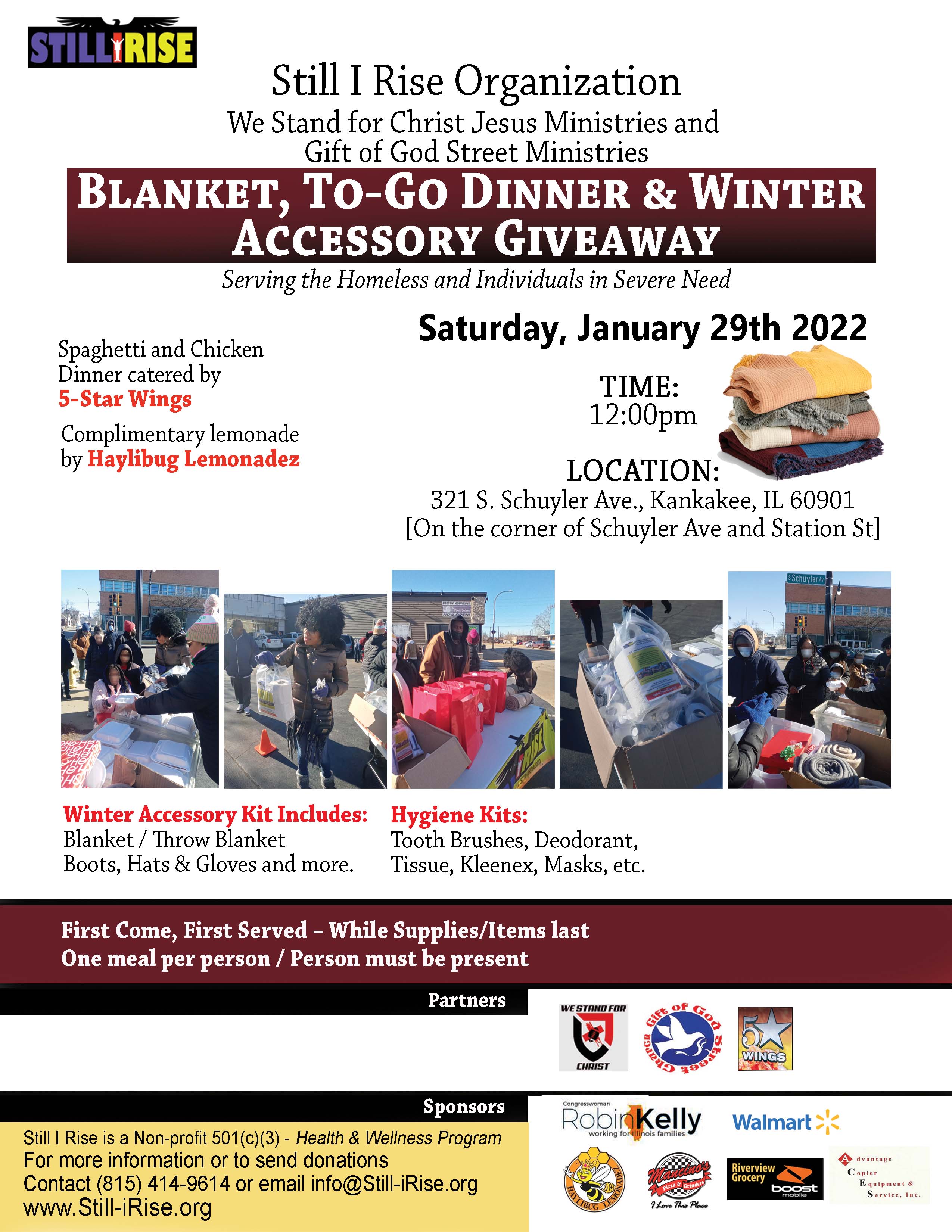 Blanket, To-Go Dinner & Winter Accessory Giveaway