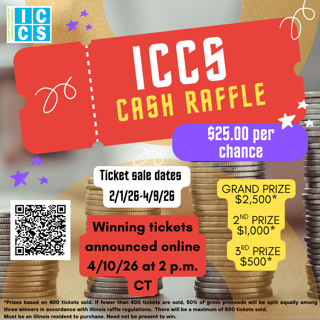 Illinois Coalition for Community Services Cash Raffle