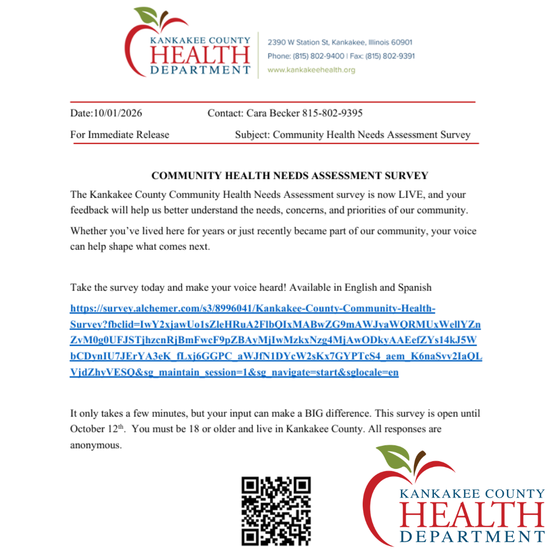 Kankakee County Community Health Needs Assessment Survey