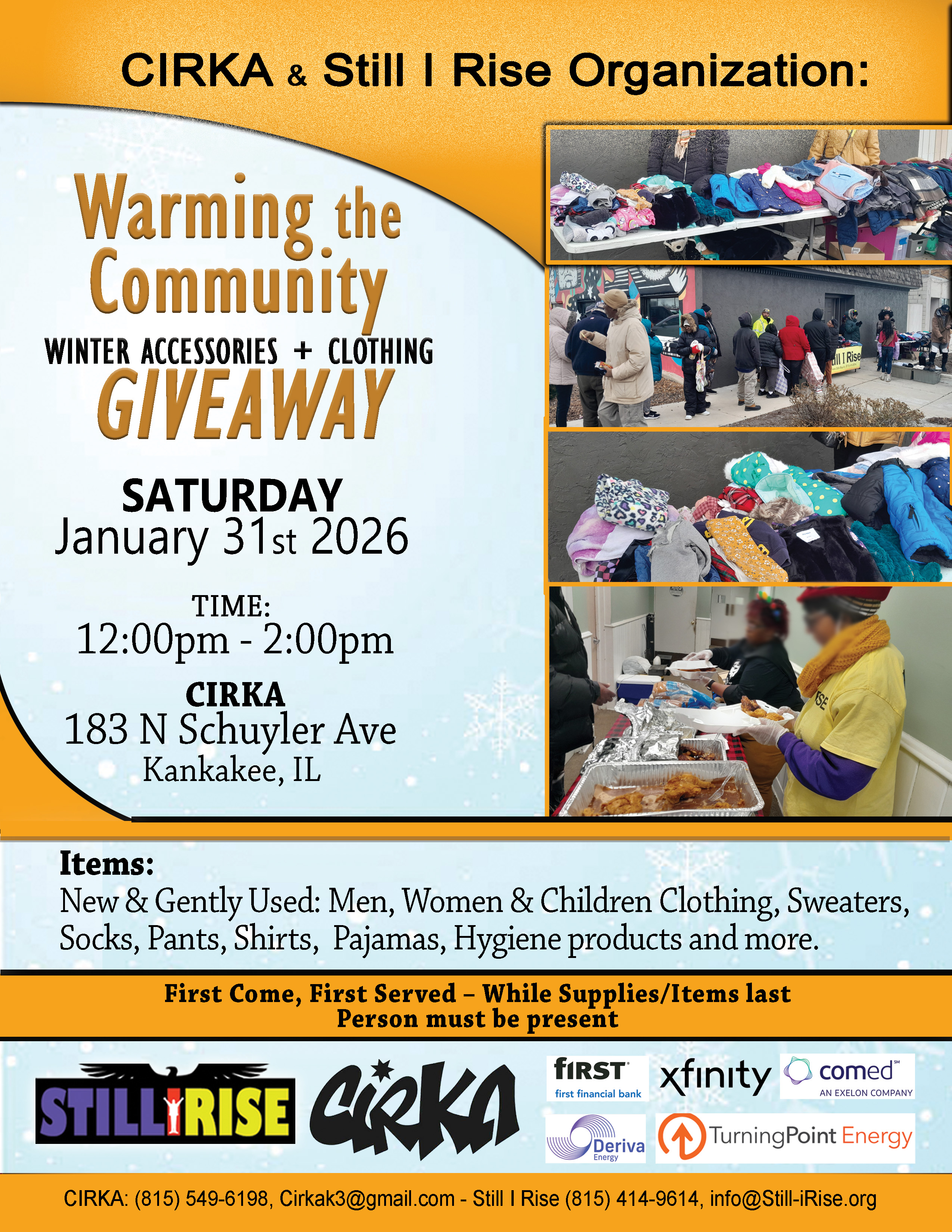 CIRKA & Still I Rise: Warming the Community Winter Accessories + Clothing Giveaway