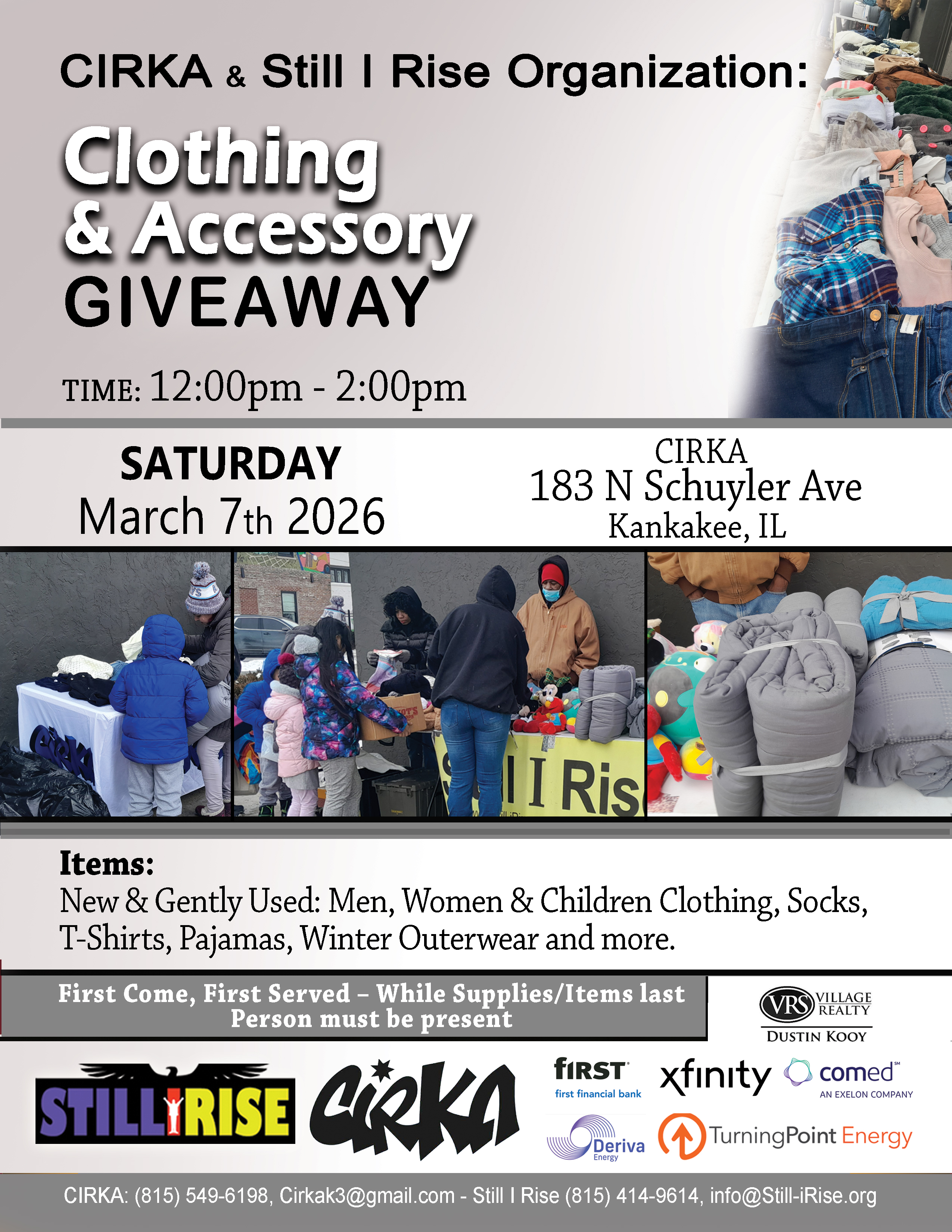 Still I Rise & CIRKA: Clothing and Accessory Giveaway