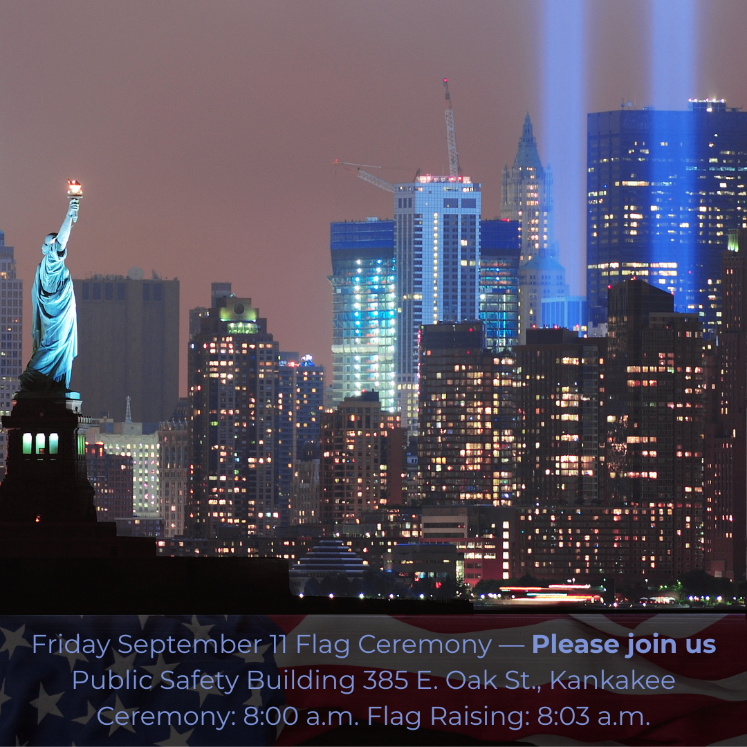 September 11 Flag Ceremony — 25th Anniversary
