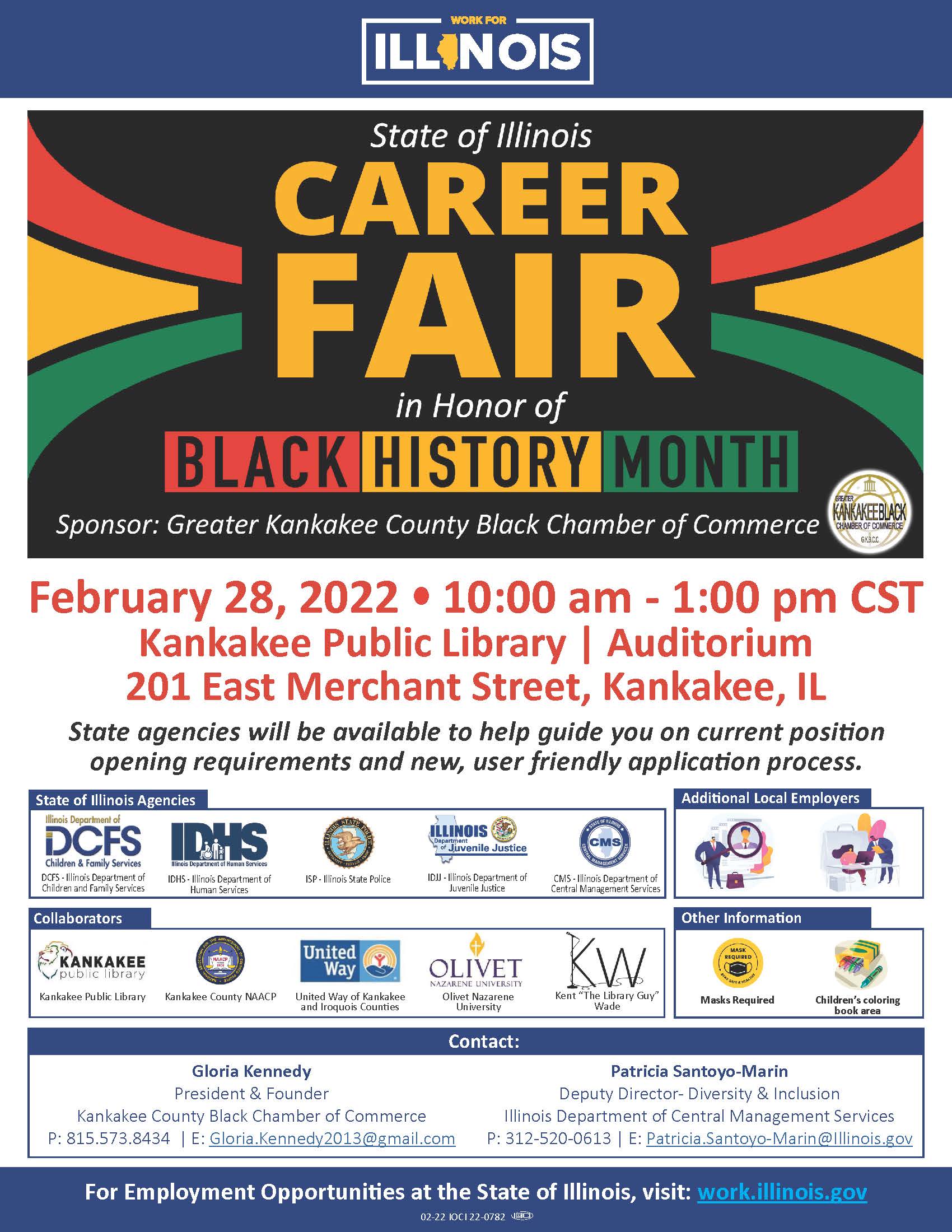 State Career Fair in Honor of Black History Month