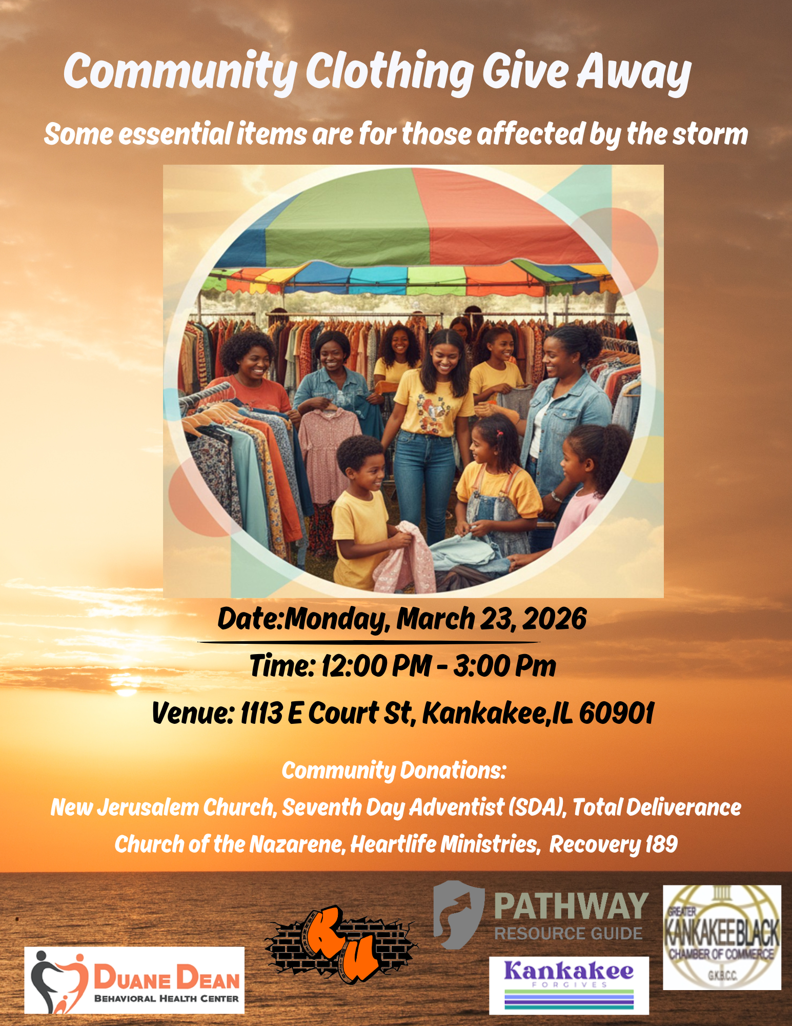 Community Clothing Give Away