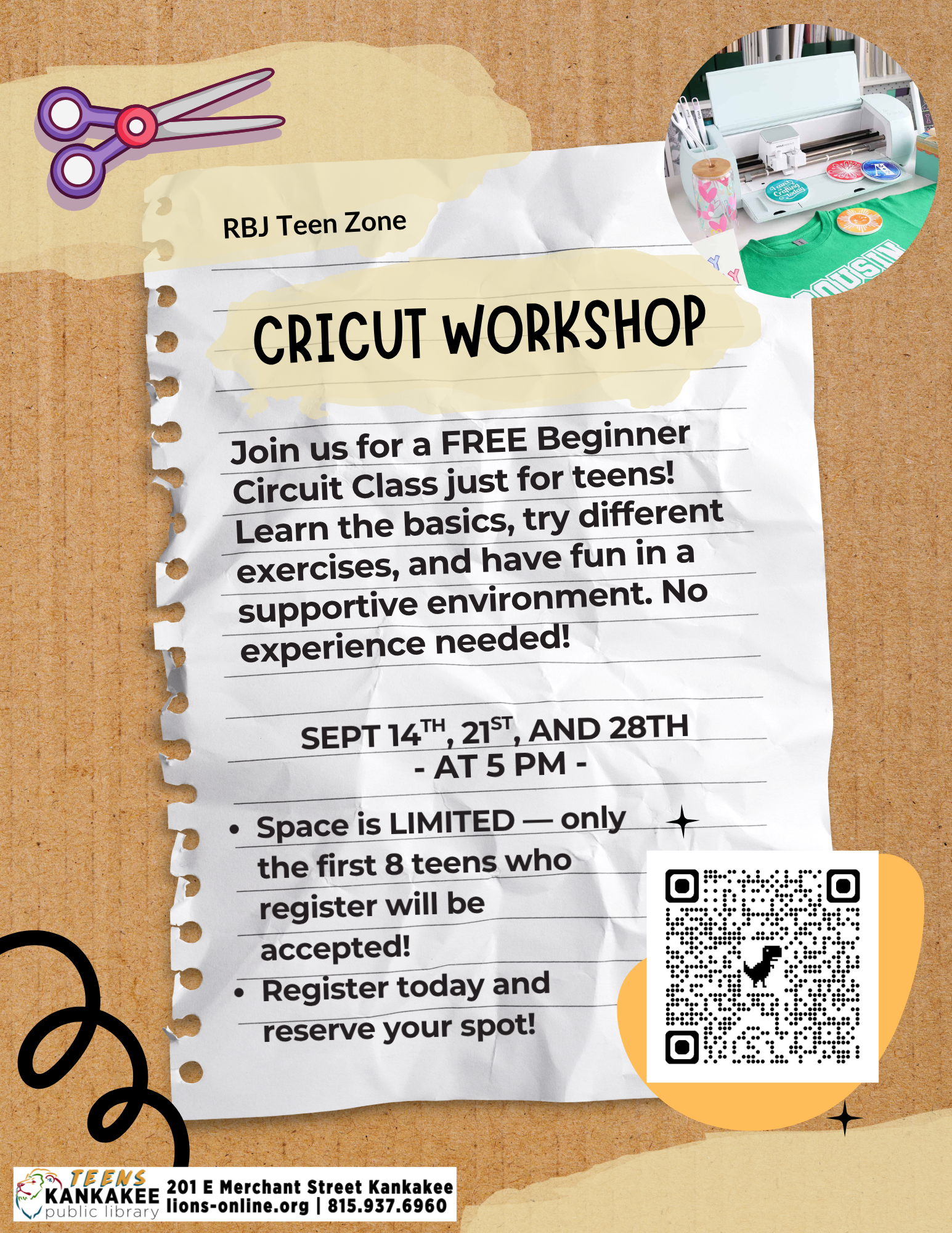 Teen Beginner Circuit Workshop