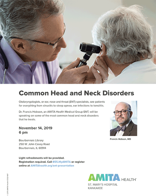 Common Head and Neck Disorders
