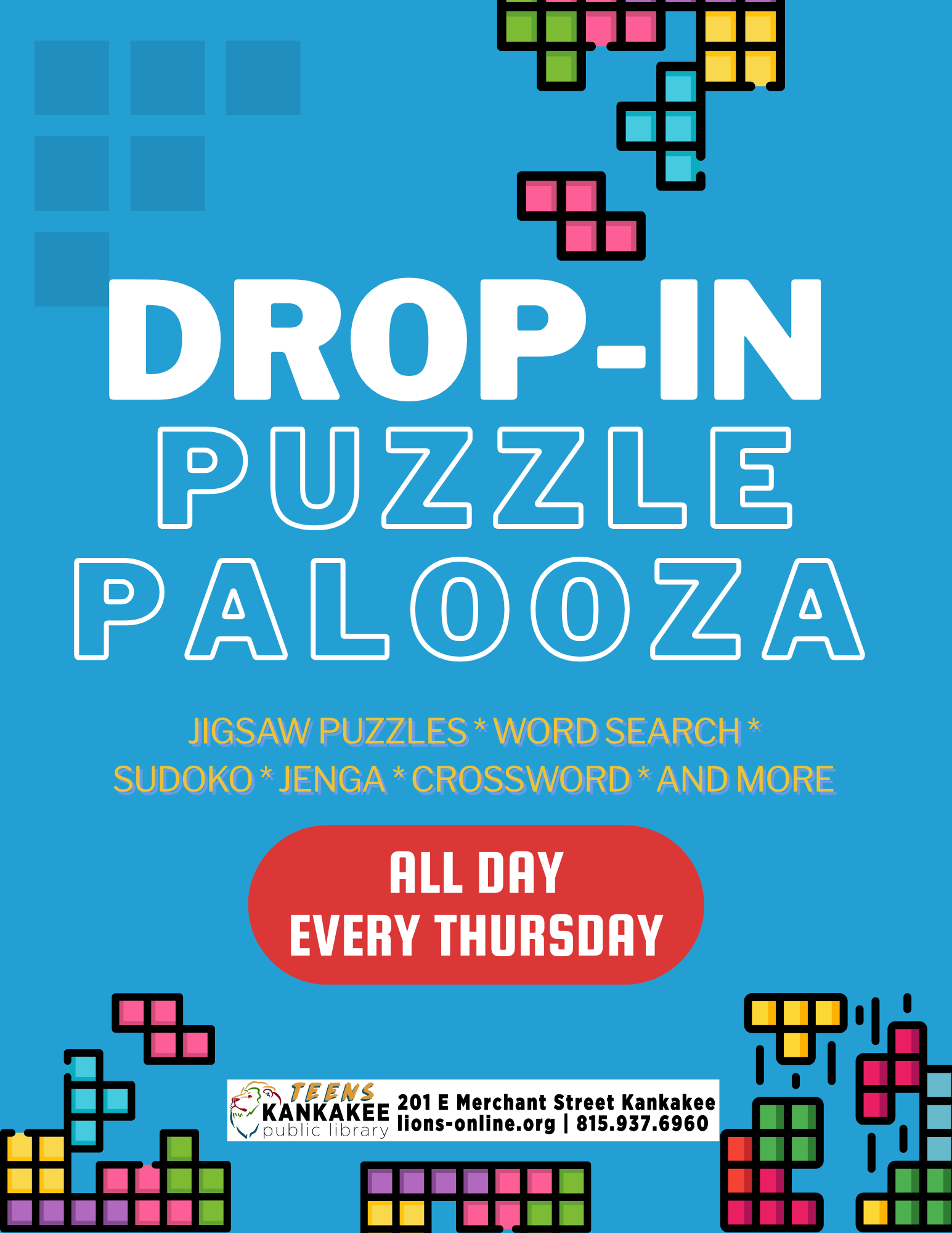 Drop - In Puzzle Palooza