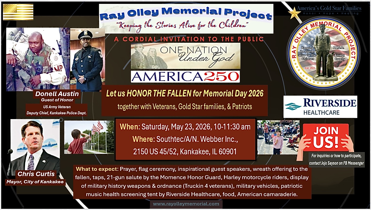 RAY OLLEY MEMORIAL PROJECT