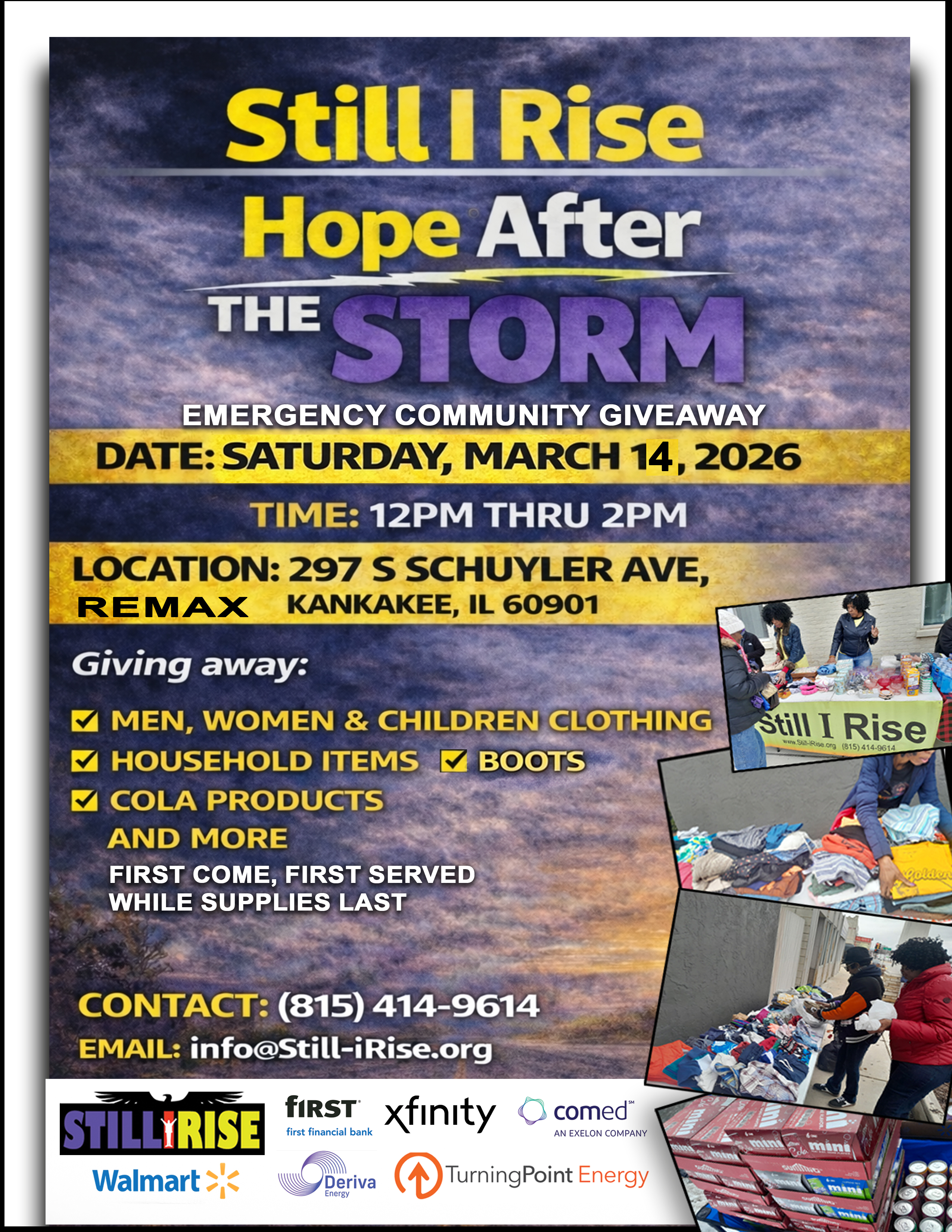 Emergency Community Giveaway – Supporting Our Community