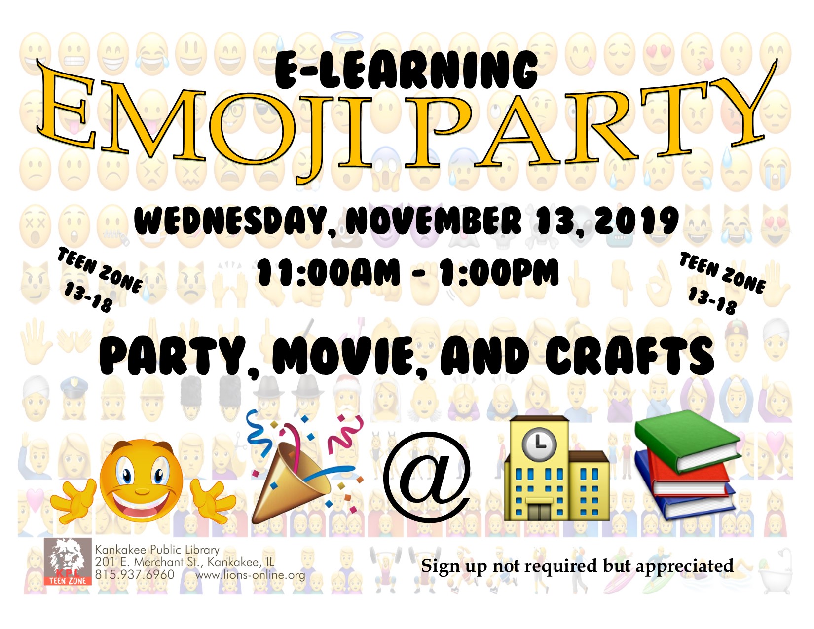 E-Learning Emoji Party