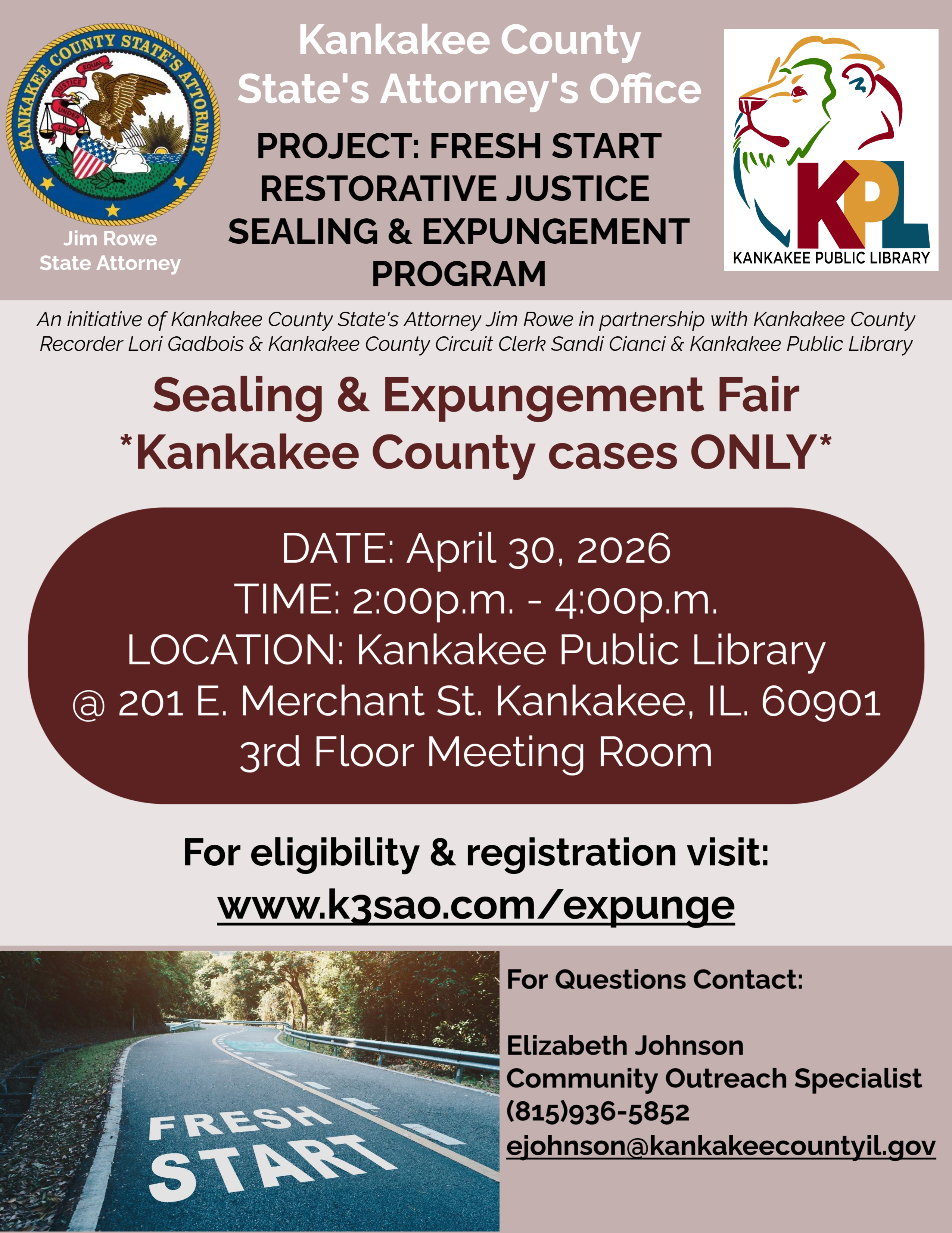 State's Attorney's Office Expungement Clinic
