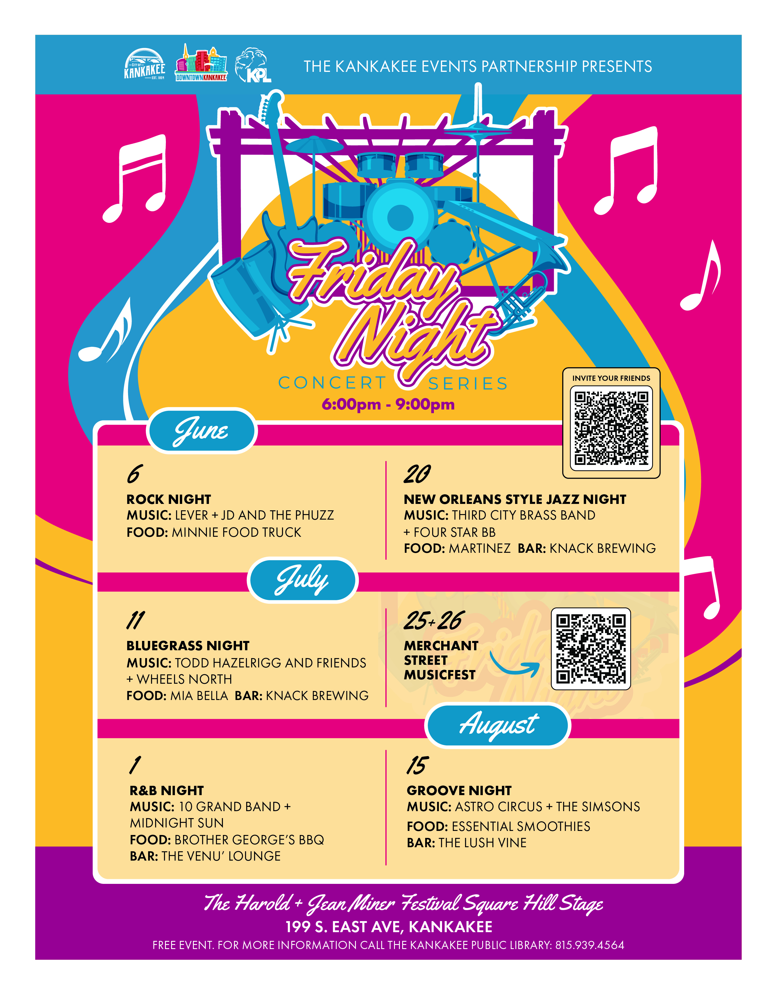 Friday Night Summer Concert Series