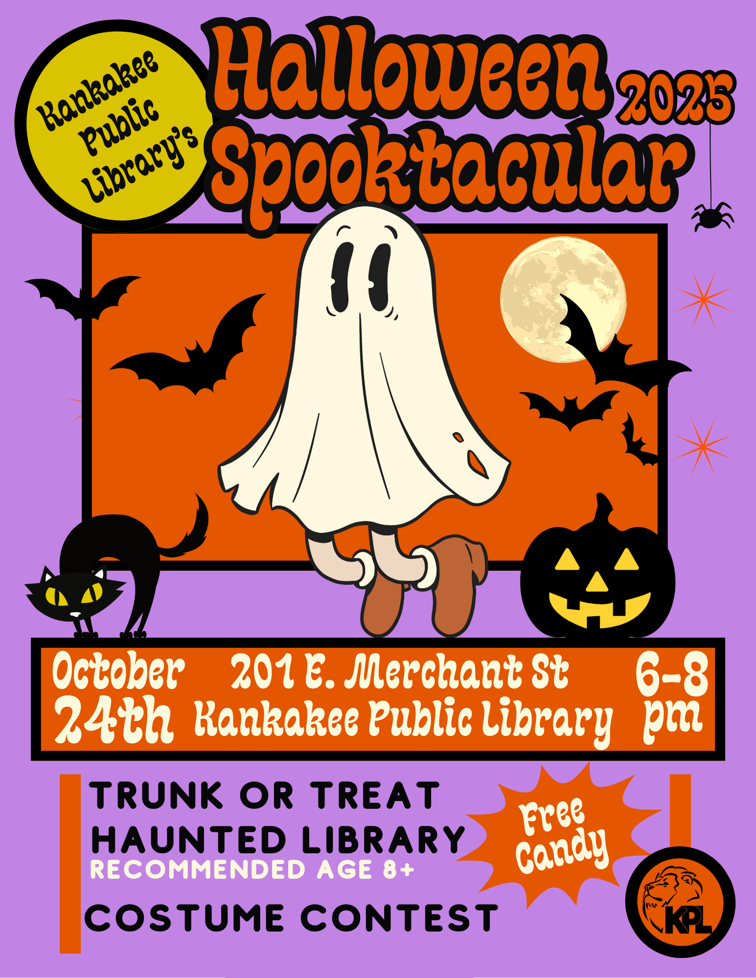 Kankakee Public Library’s Halloween Spooktacular 2025