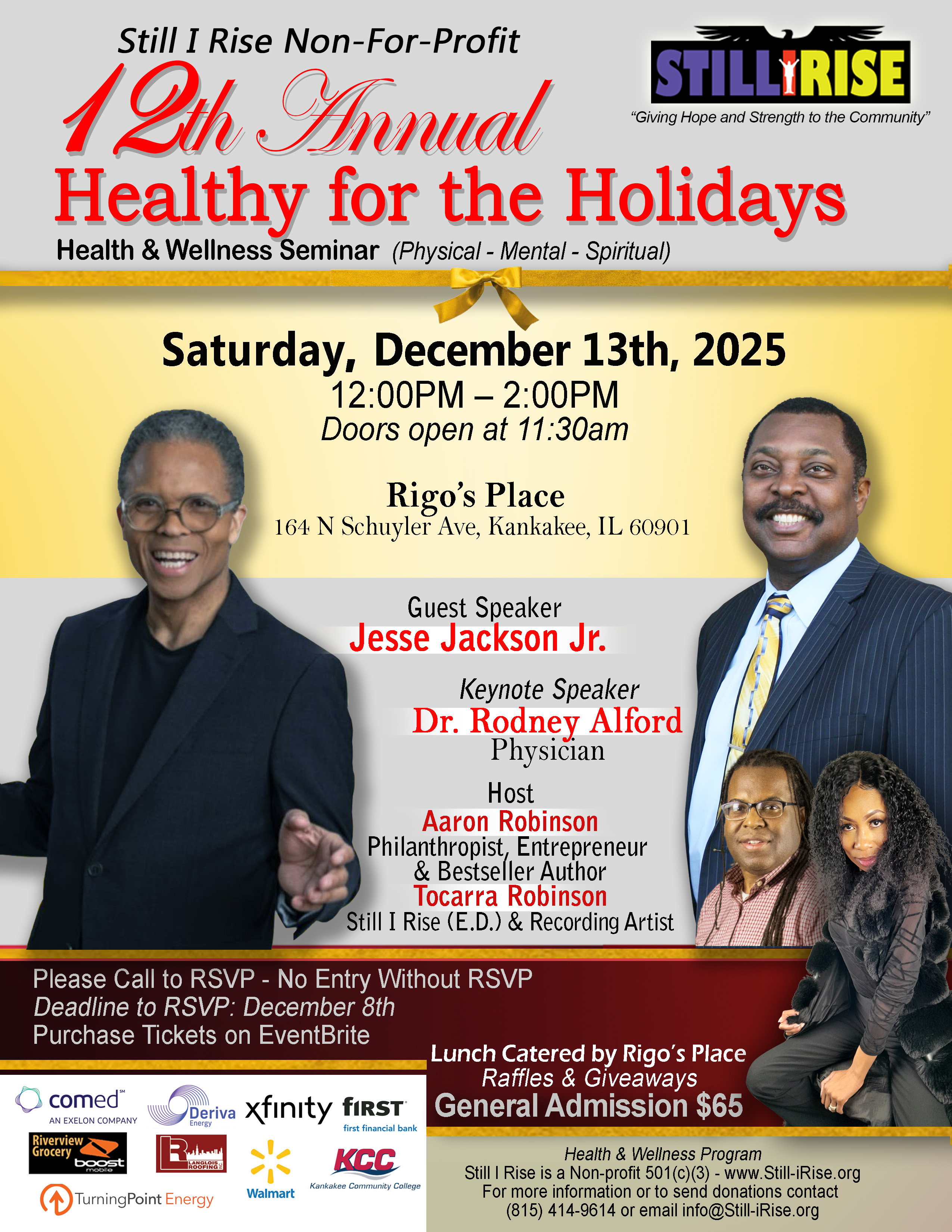 Still I Rise: 12th Annual “Health and Wellness” Seminar