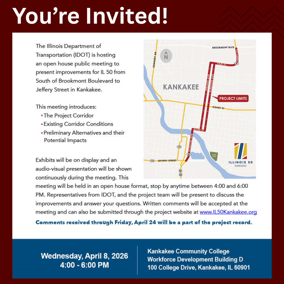 Public Meeting: IL 50 Improvements