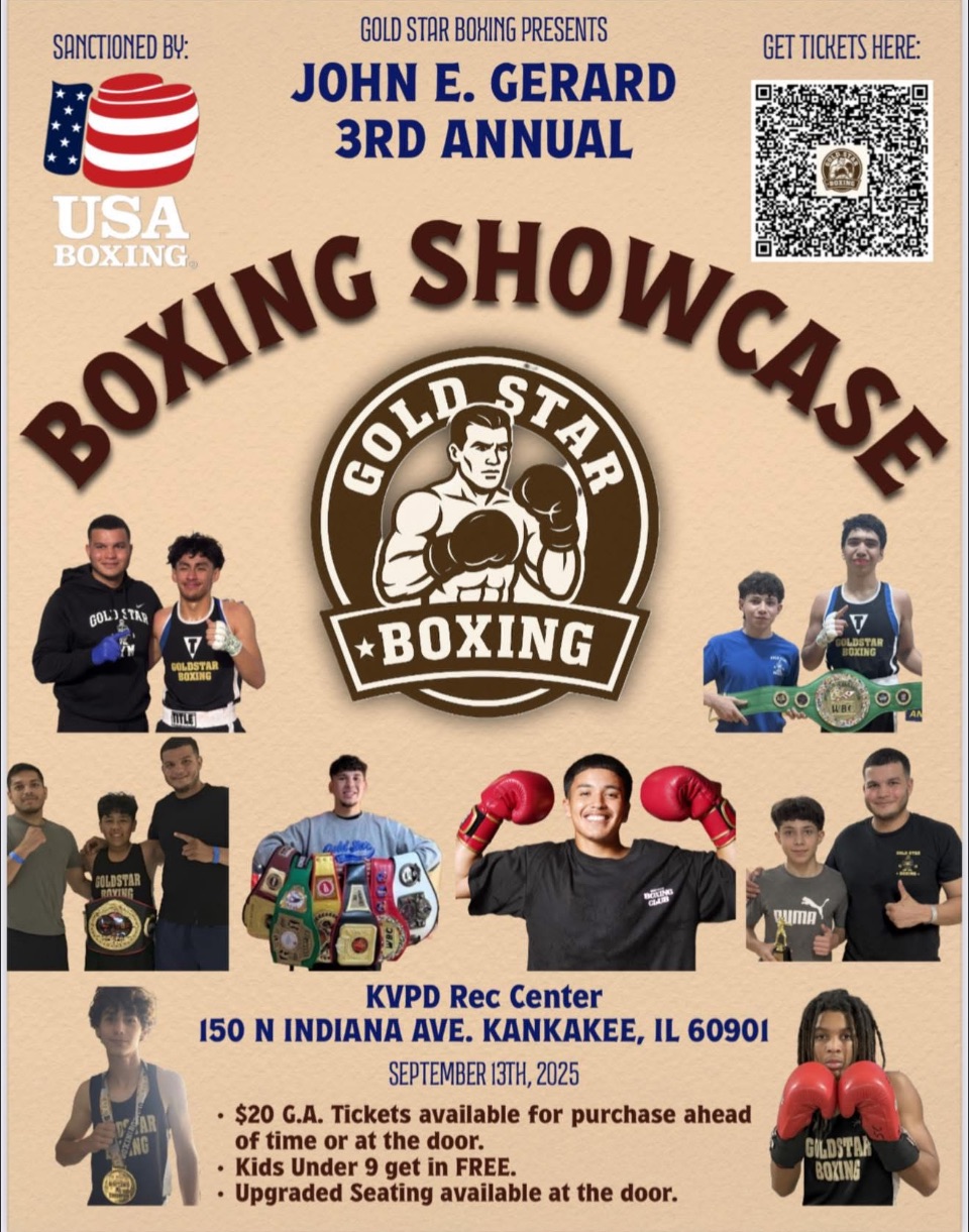 Kankakee United is teaming up with Gold Star Boxing!