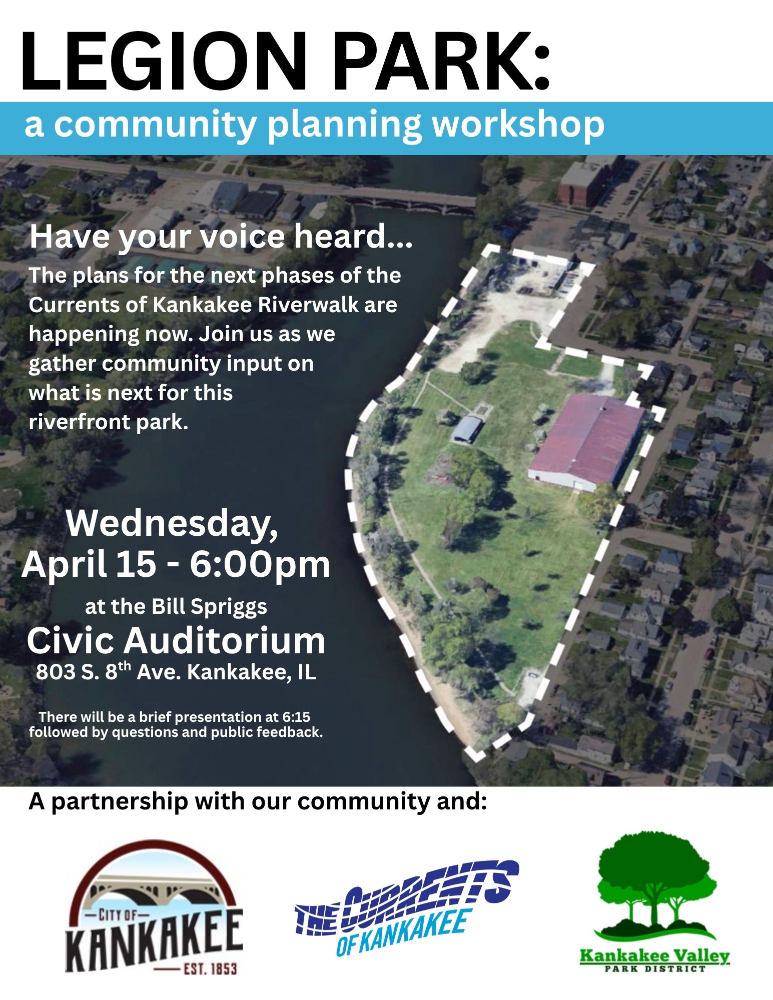 LEGION PARK A community planning workshop