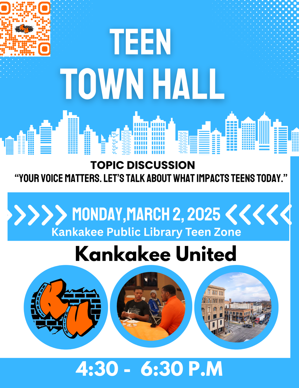 Kankakee United Teen Town Hall
