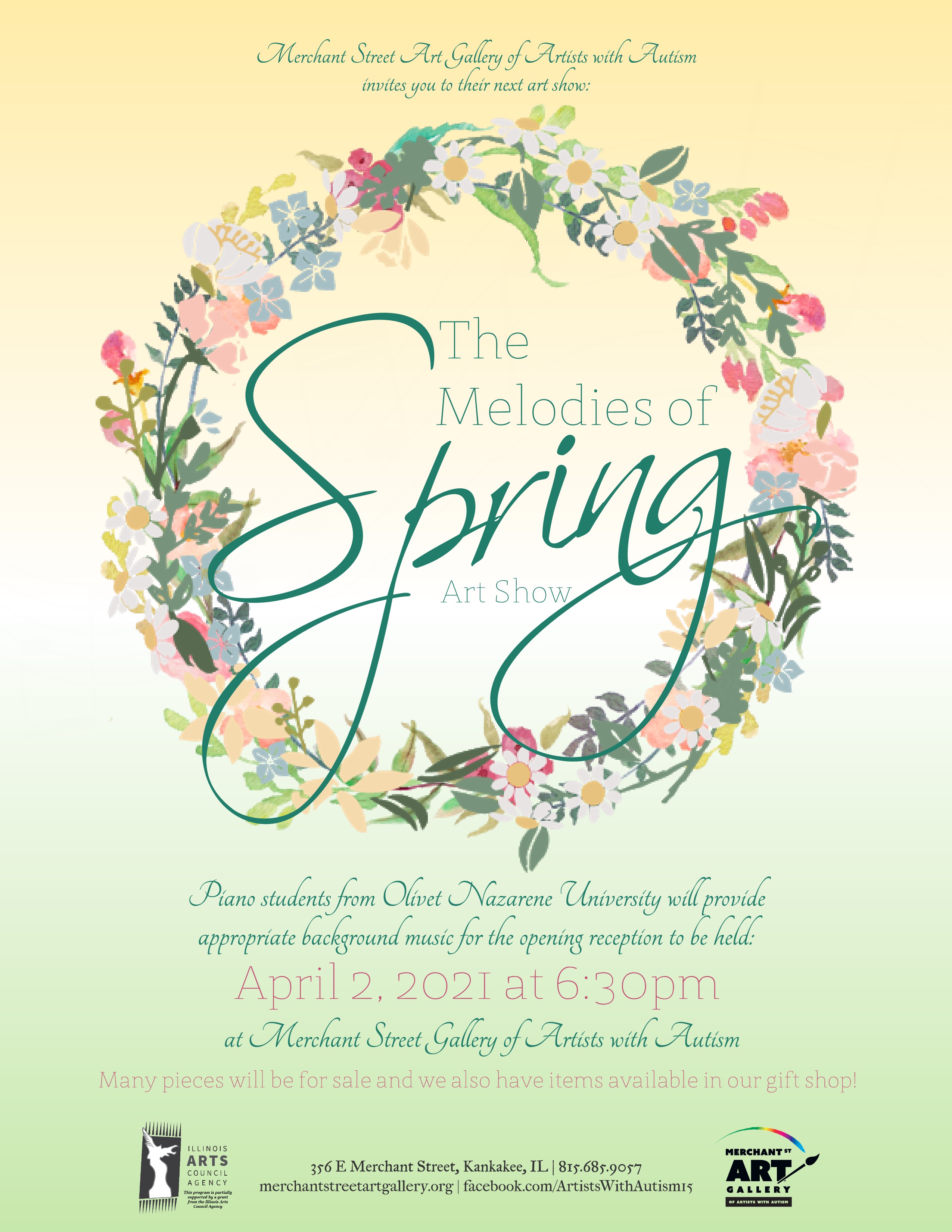 The Melodies of Spring Art Show