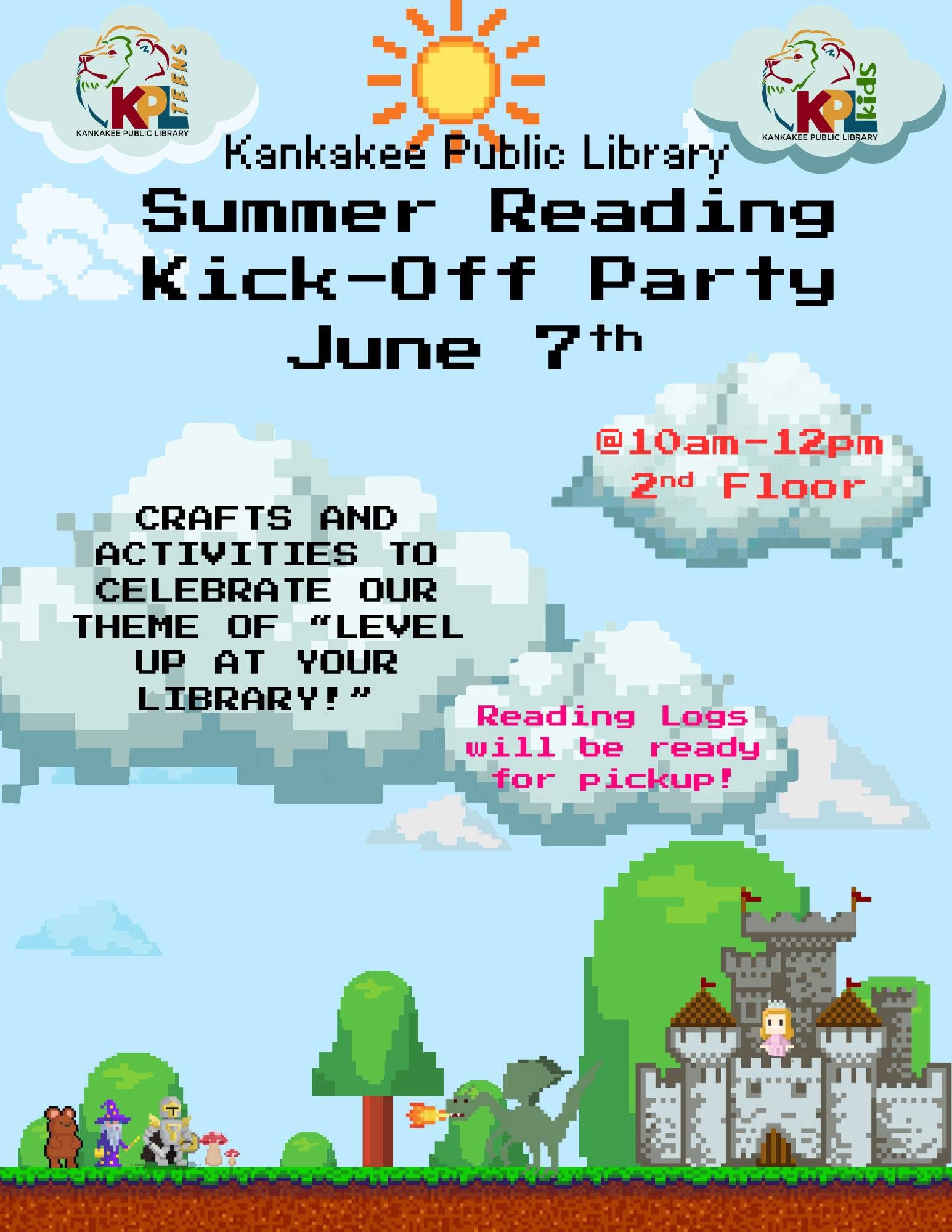 Kick Off Party (for Summer Reading)