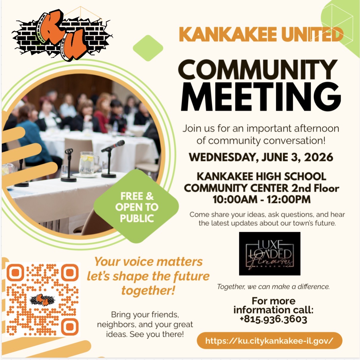 Join the Kankakee United Community Meeting