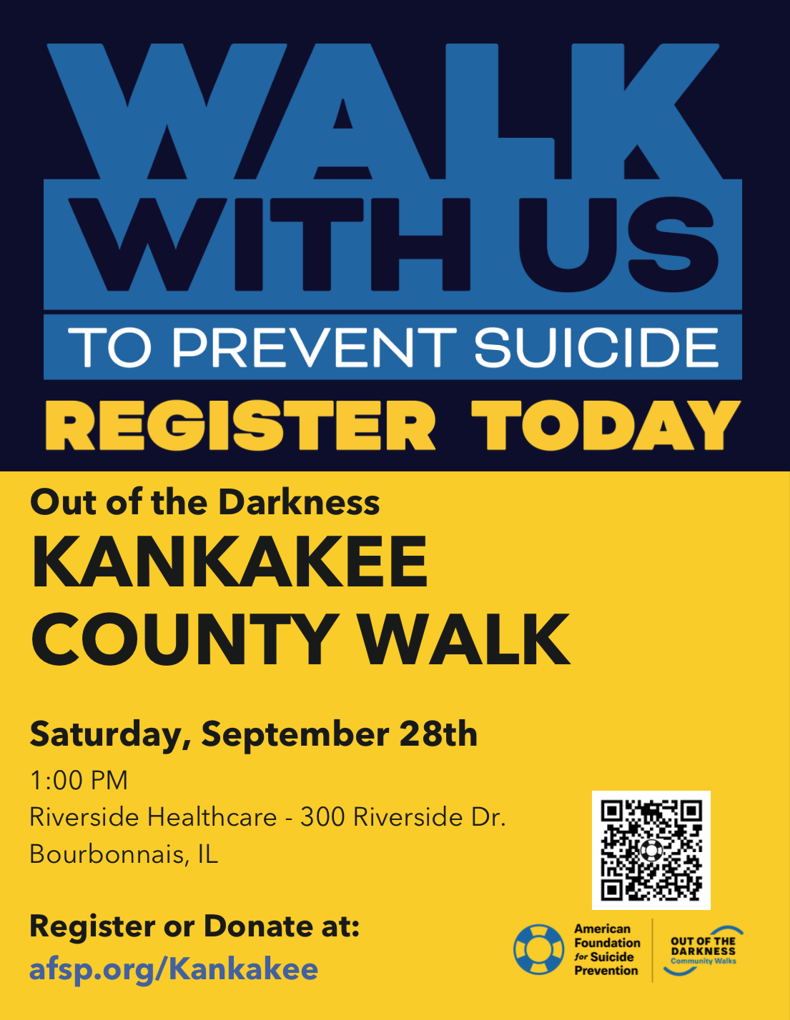 Kankakee County Out of The Darkness Walk