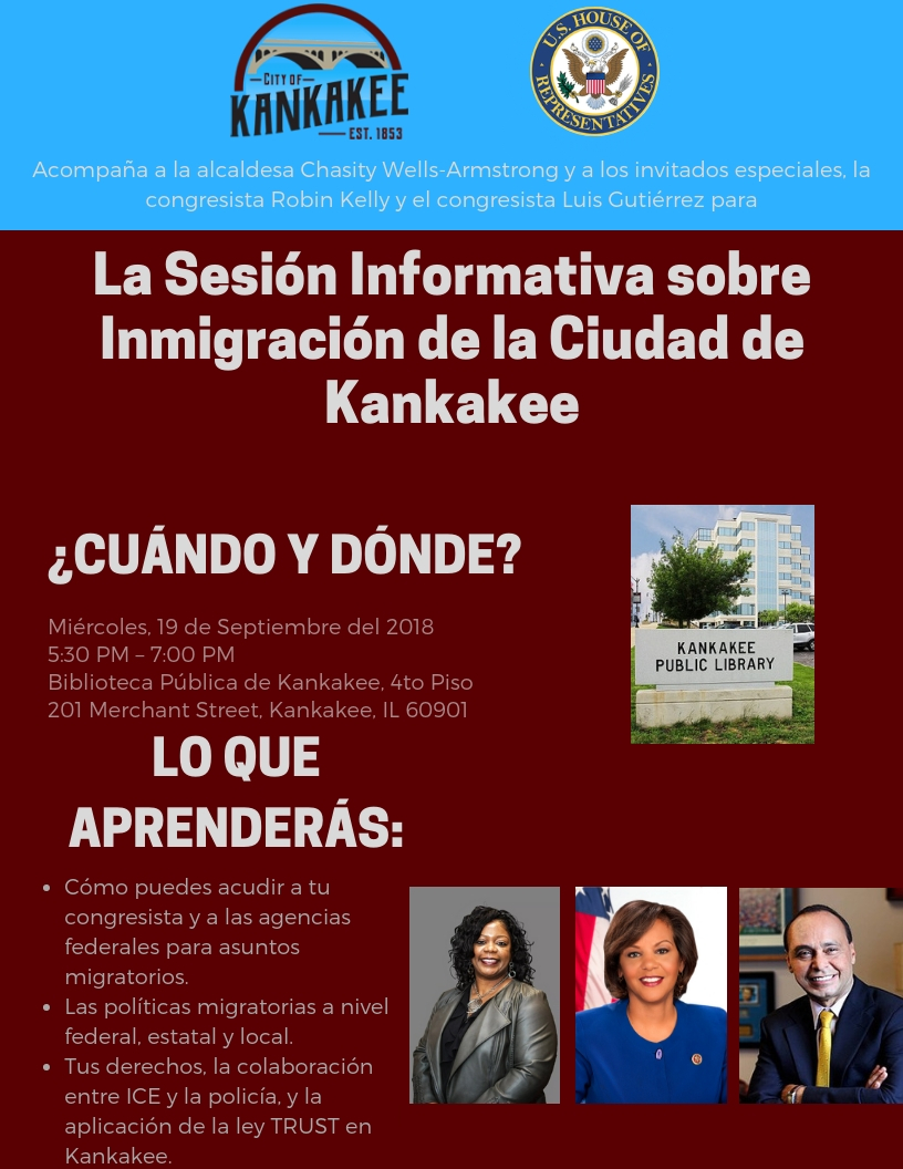 Sesion Informativa sobre Inmigracion
