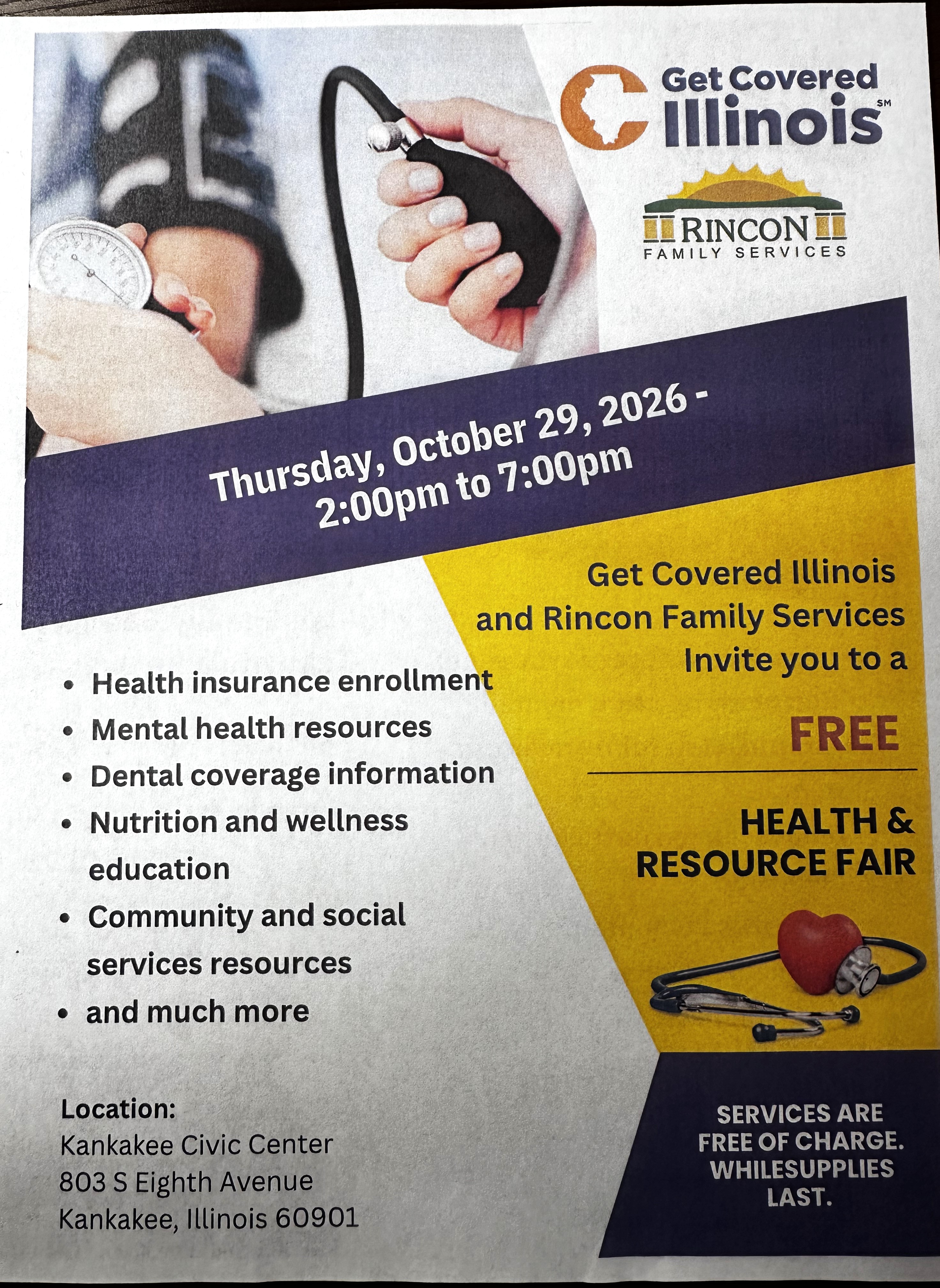 Health & Resource Fair