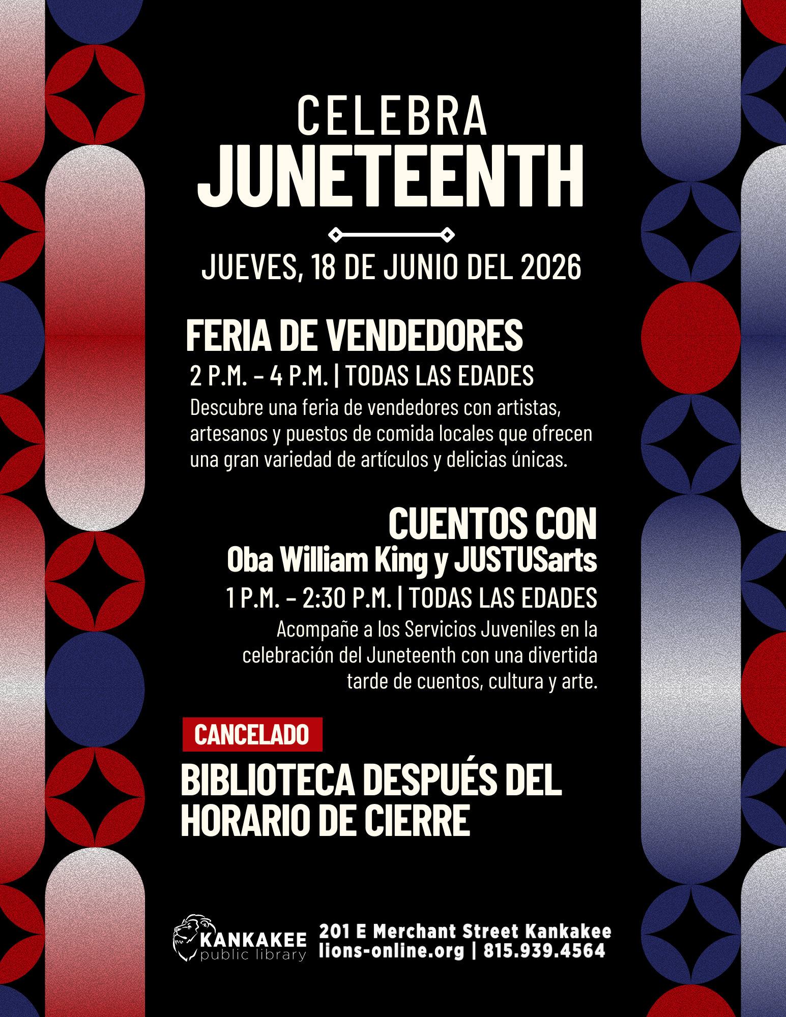 Celebración del Juneteenth de la KPL