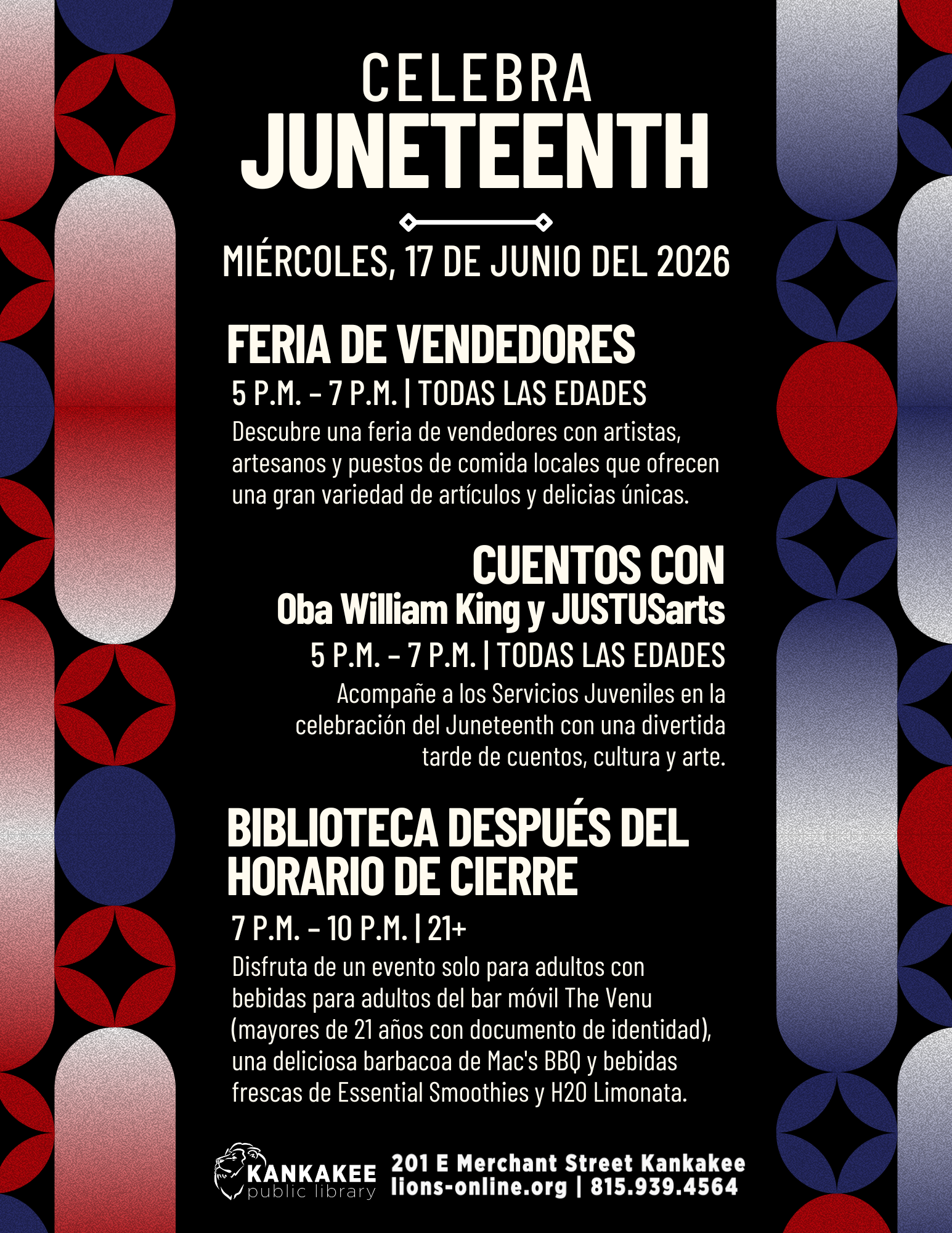 Celebración del Juneteenth de la KPL