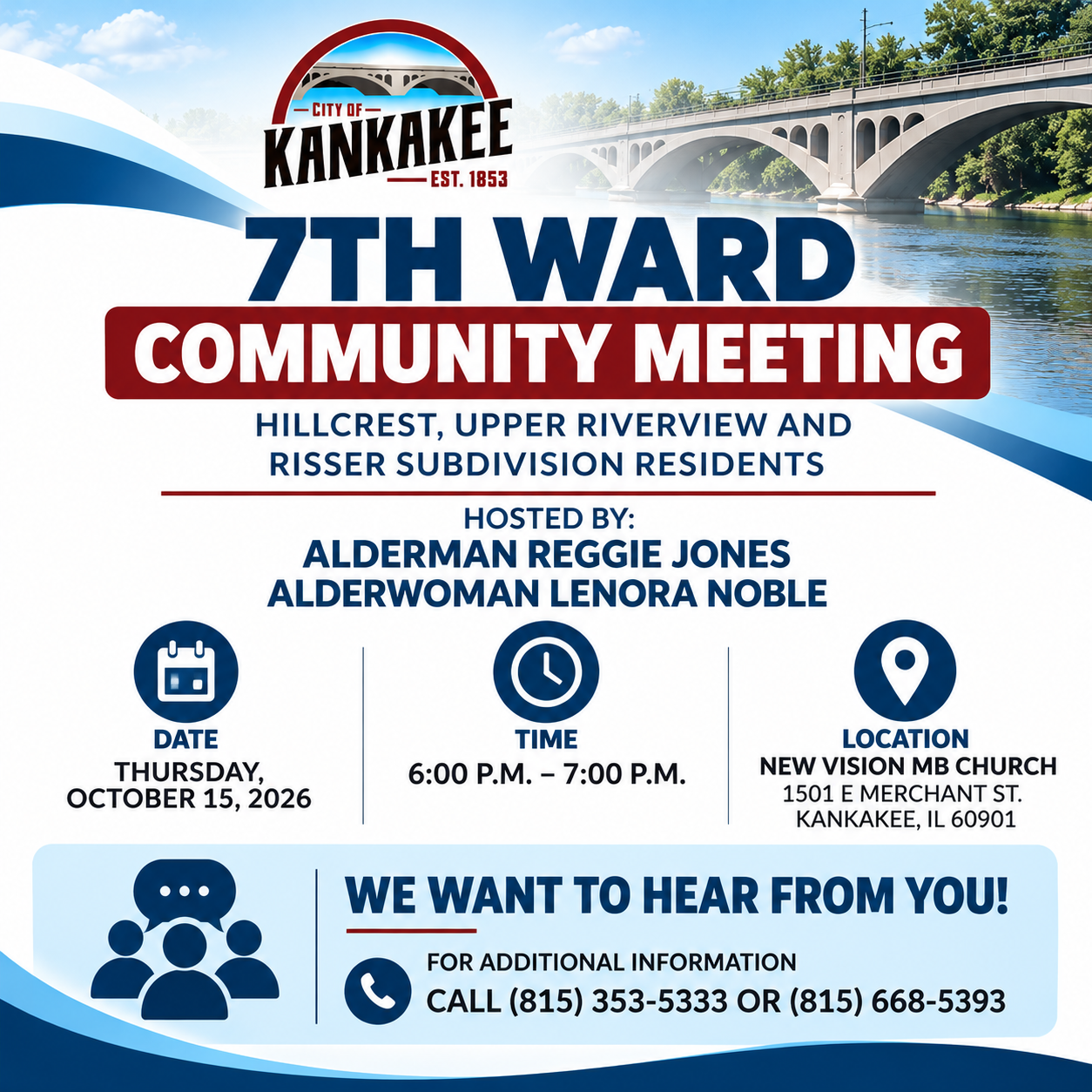 7th Ward Community Meeting