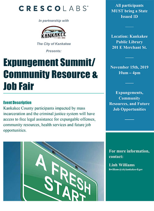 Expungement Summit/ Community Resource & Job Fair