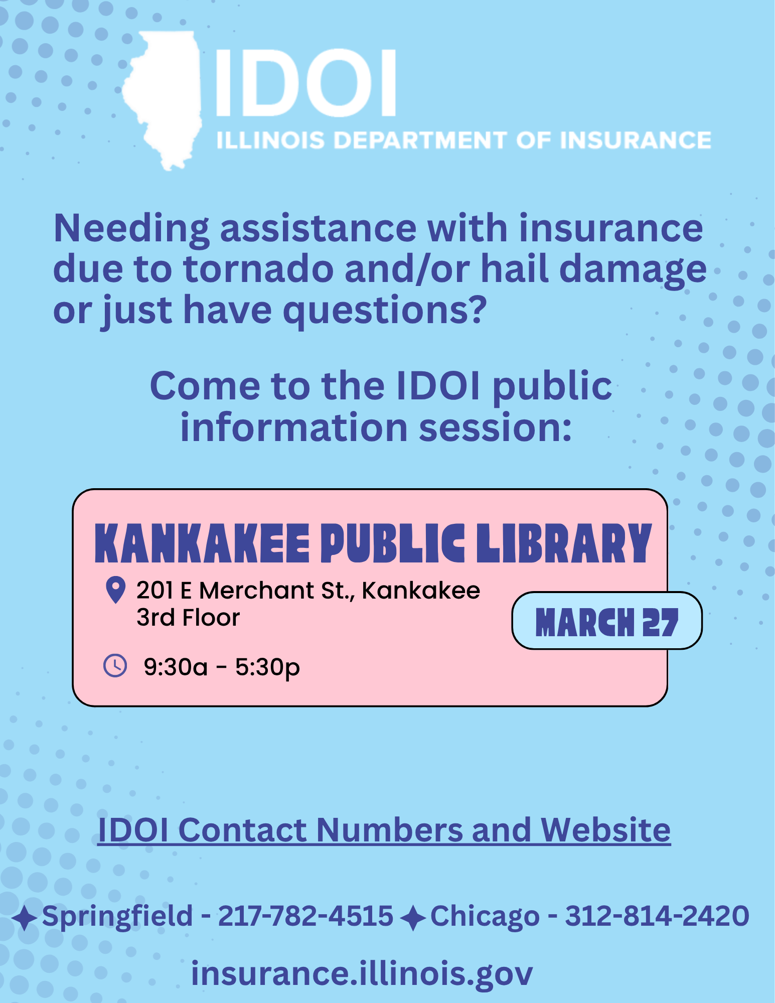 Illinois Department of Insurance Information Session