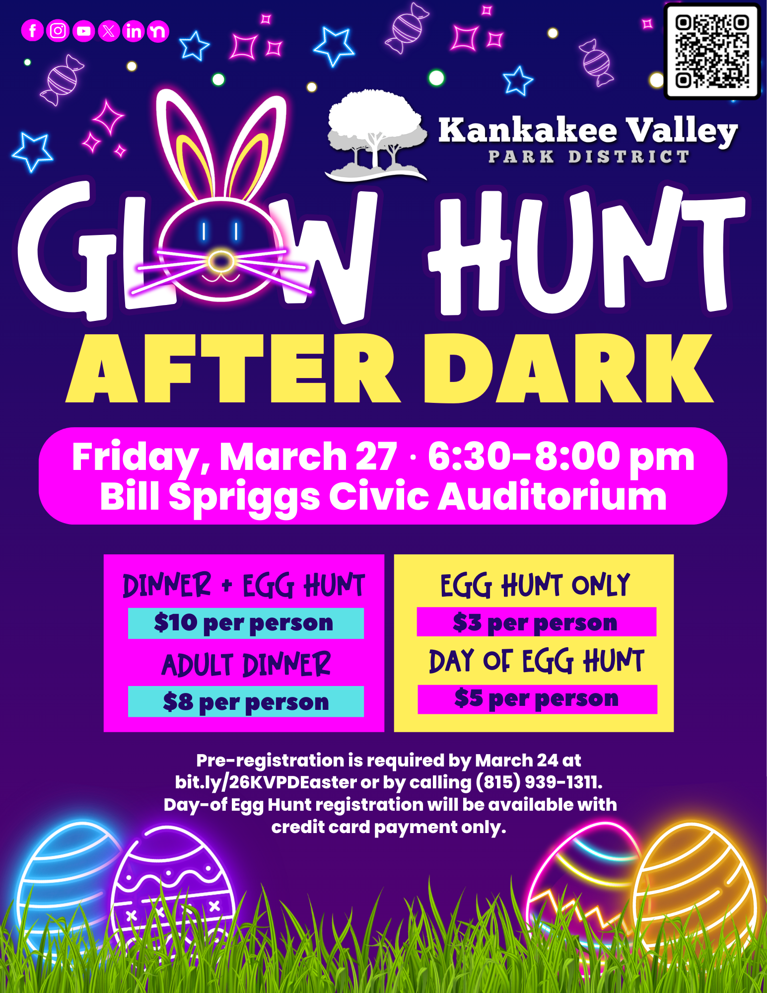 Egg Hunt After Dark