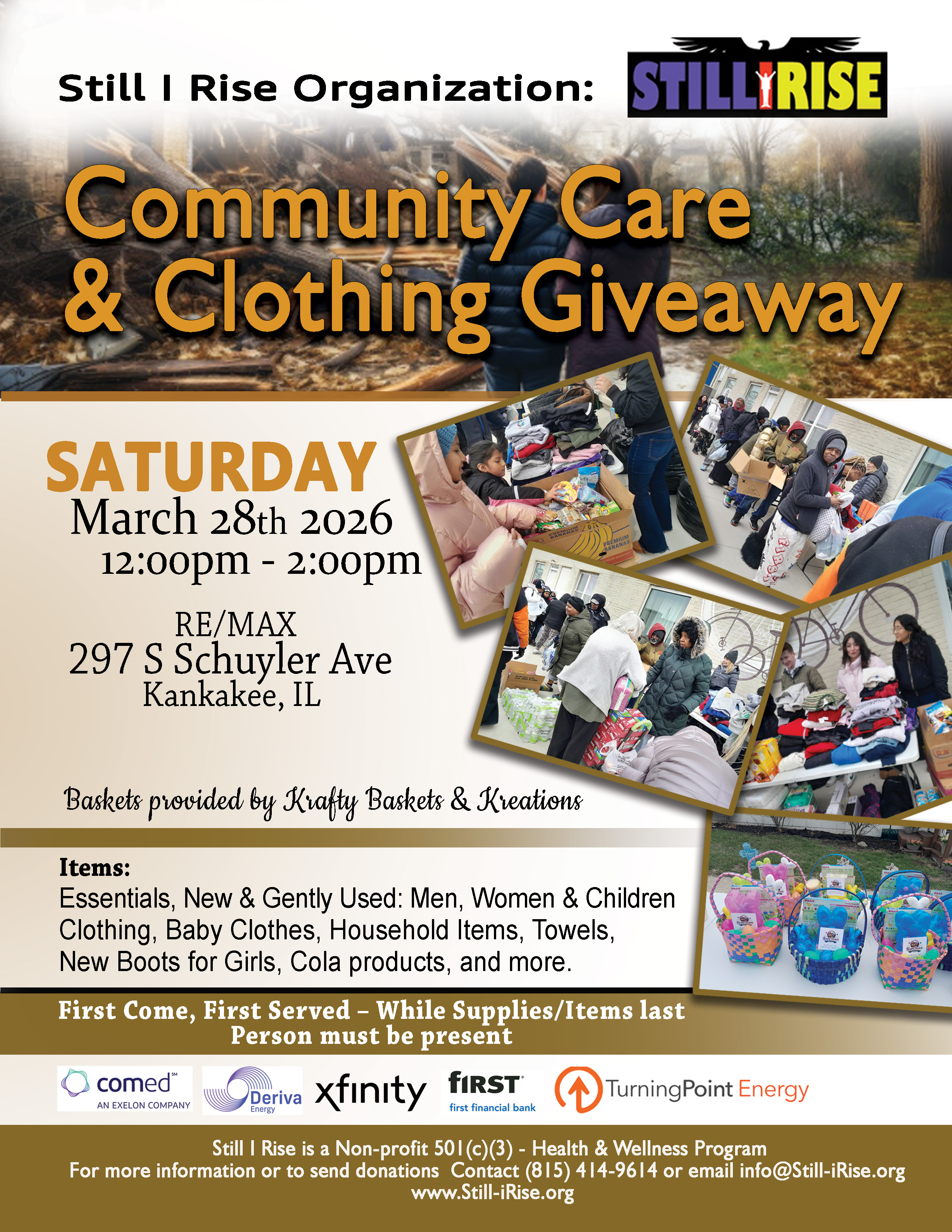 Still I Rise : Community Care & Clothing Giveaway