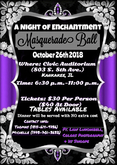 A Night of Enchantment Masquerade Ball