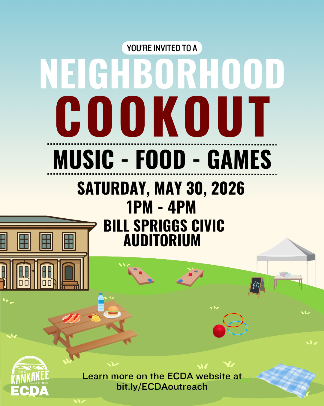 Neighborhood Cookout in Kankakee!
