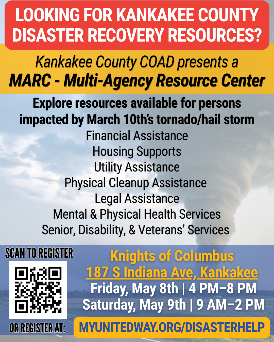 Looking for Kankakee County Disaster Recovery Resources?