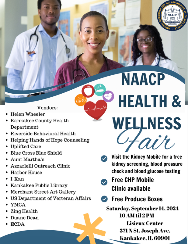 NAACP Health and Wellness Fair