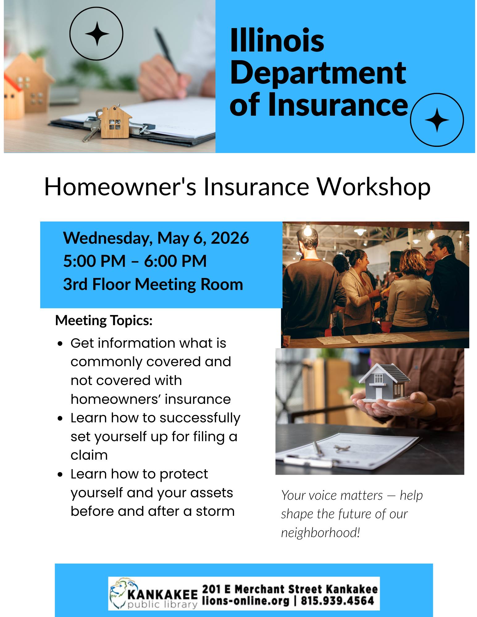 Homeowner's Insurance Workshop