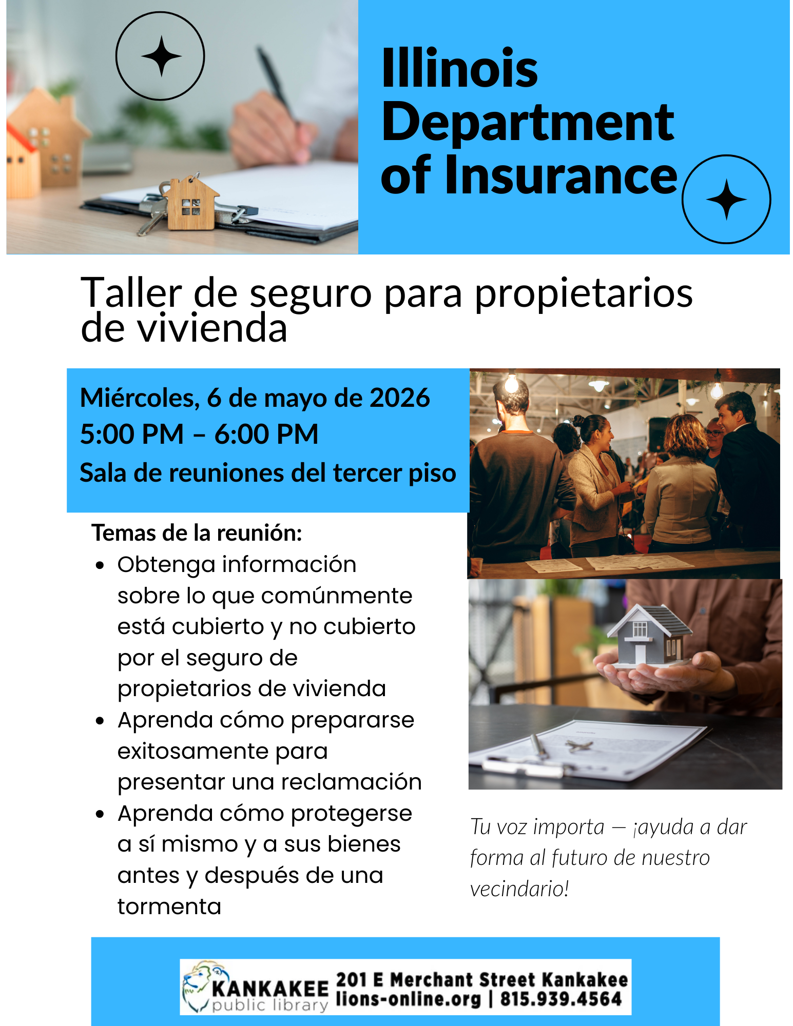 Homeowner's Insurance Workshop